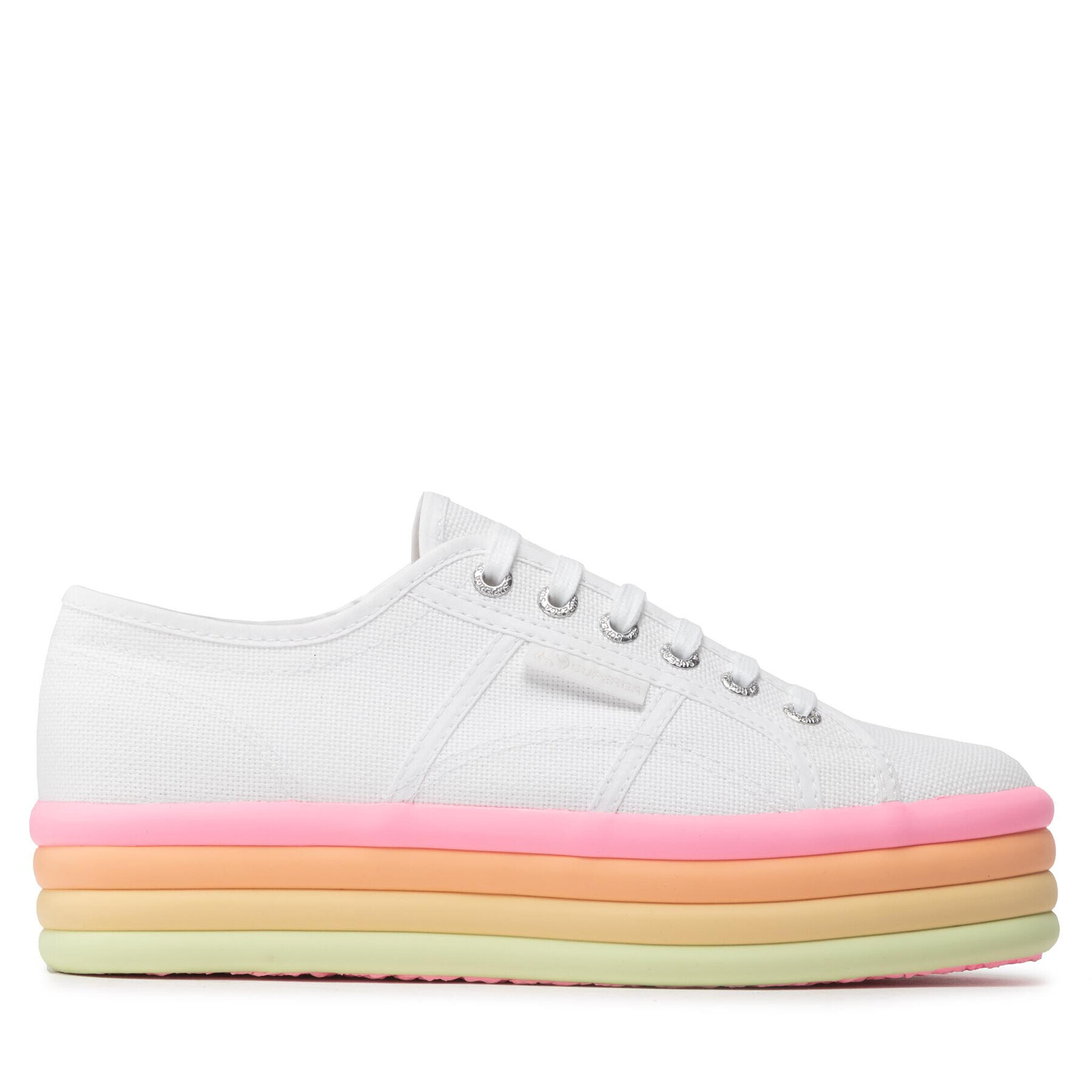 Superga Sneakers 2790 Candy S2116KW Alb - Pled.ro