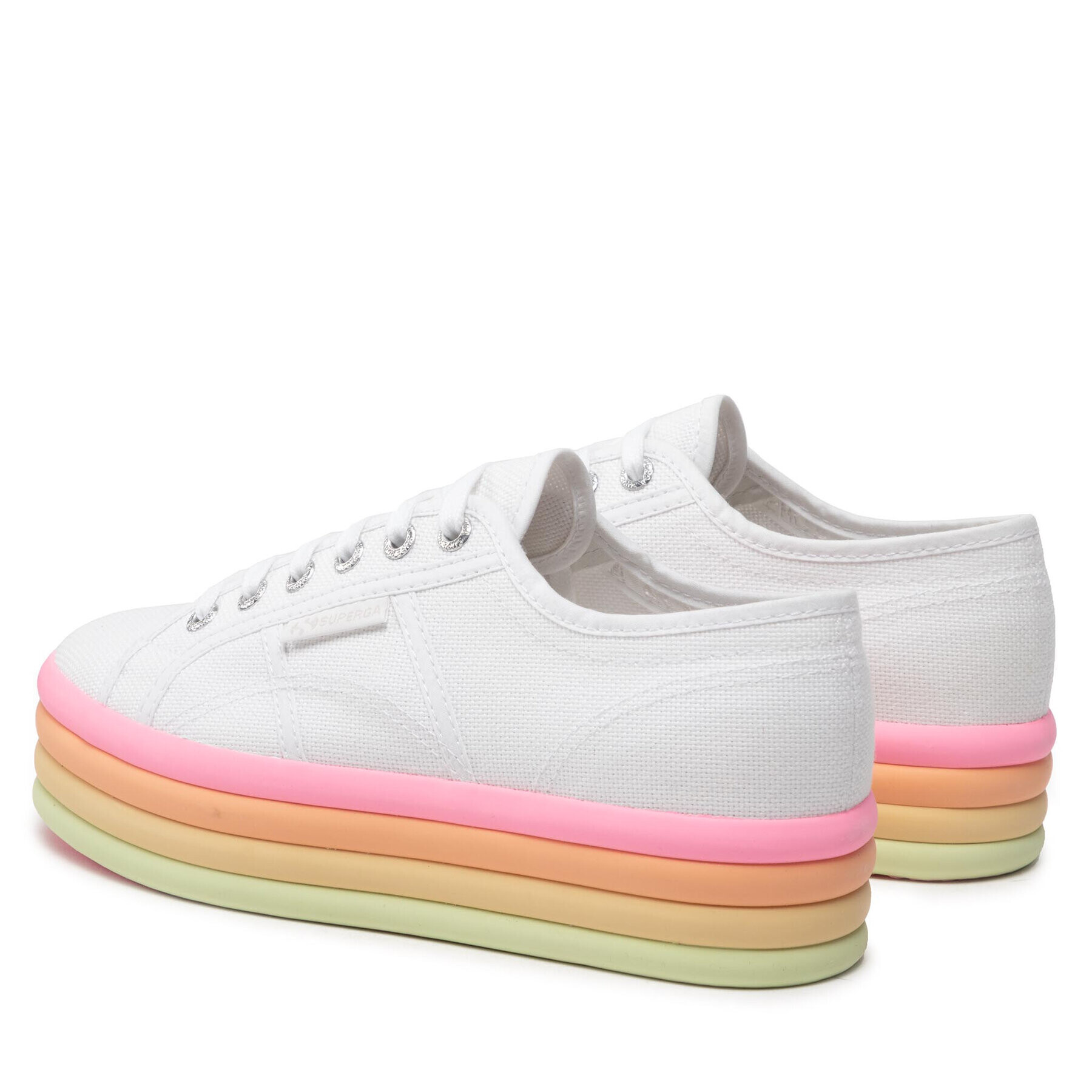 Superga Sneakers 2790 Candy S2116KW Alb - Pled.ro