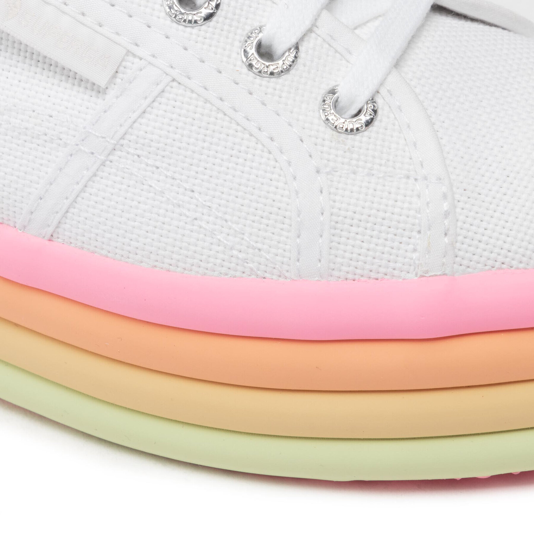 Superga Sneakers 2790 Candy S2116KW Alb - Pled.ro