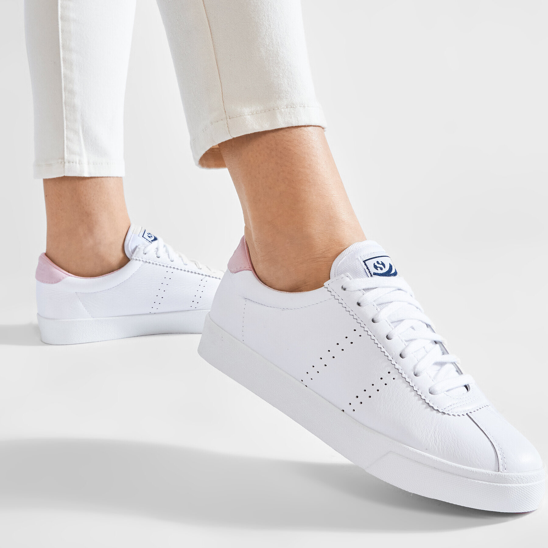 Superga Sneakers 2843 Clubs Comfleau S00CKL0 Alb - Pled.ro