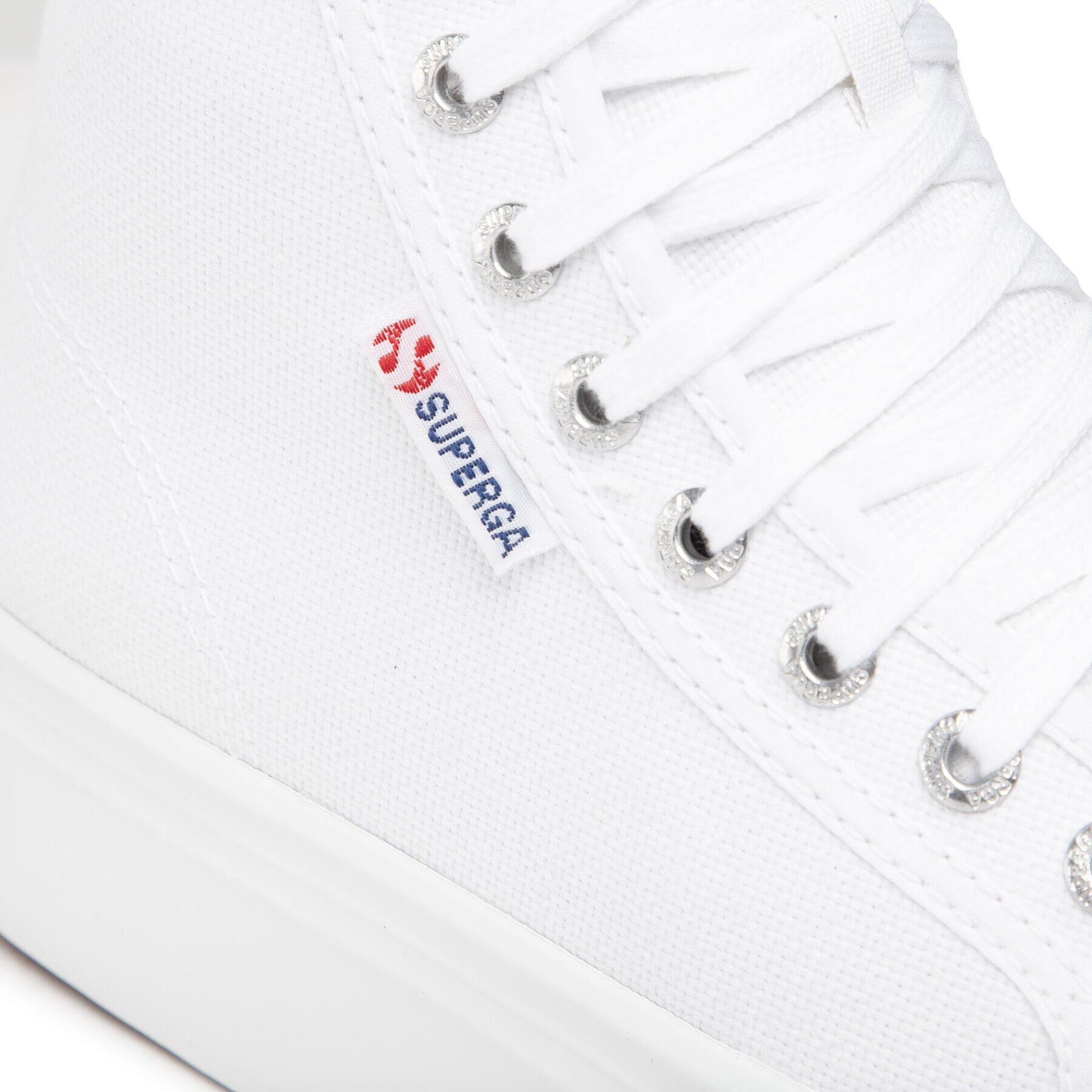 Superga Sneakers Hi Top 2708 S41273W Alb - Pled.ro