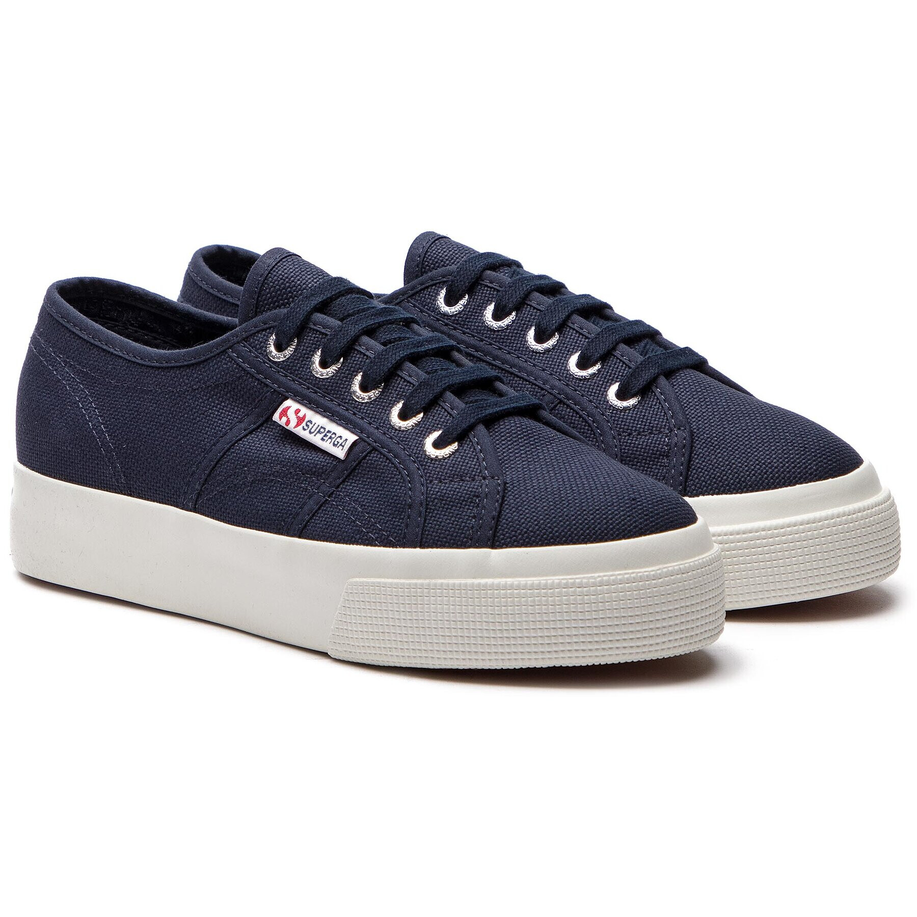 Superga Teniși 2730 Cotu S00C3N0 Bleumarin - Pled.ro