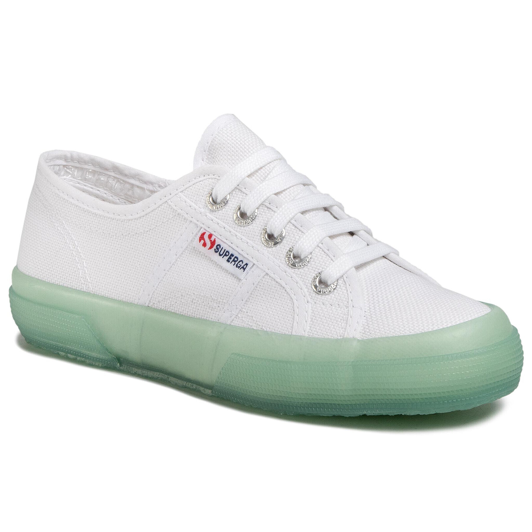 Superga Teniși 2750 Jellygum Cotu S1113DW Alb - Pled.ro