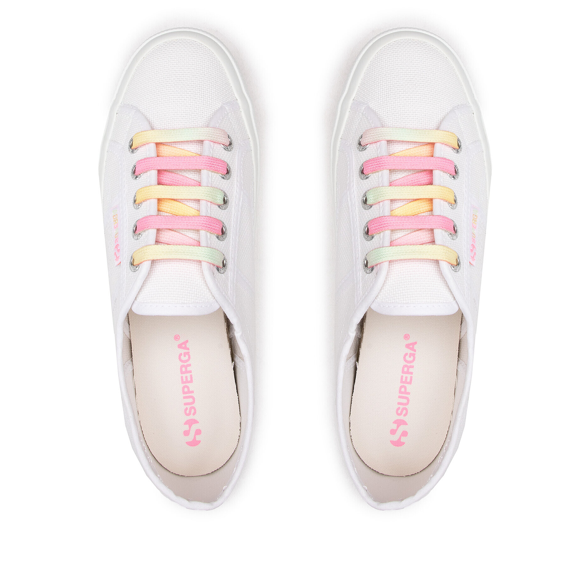 Superga Teniși 2750 Shaded Lace S5111RW Alb - Pled.ro