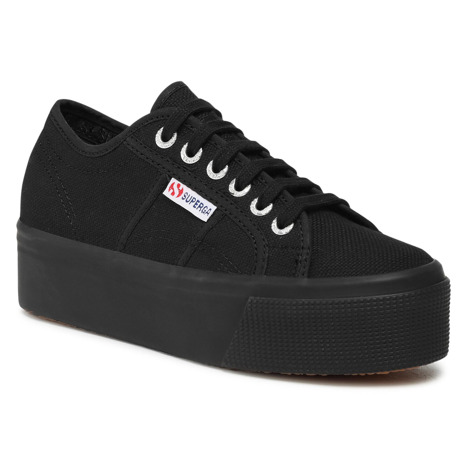 Superga Teniși 2790 Cotw Linea Up And Down S9111LW Negru - Pled.ro