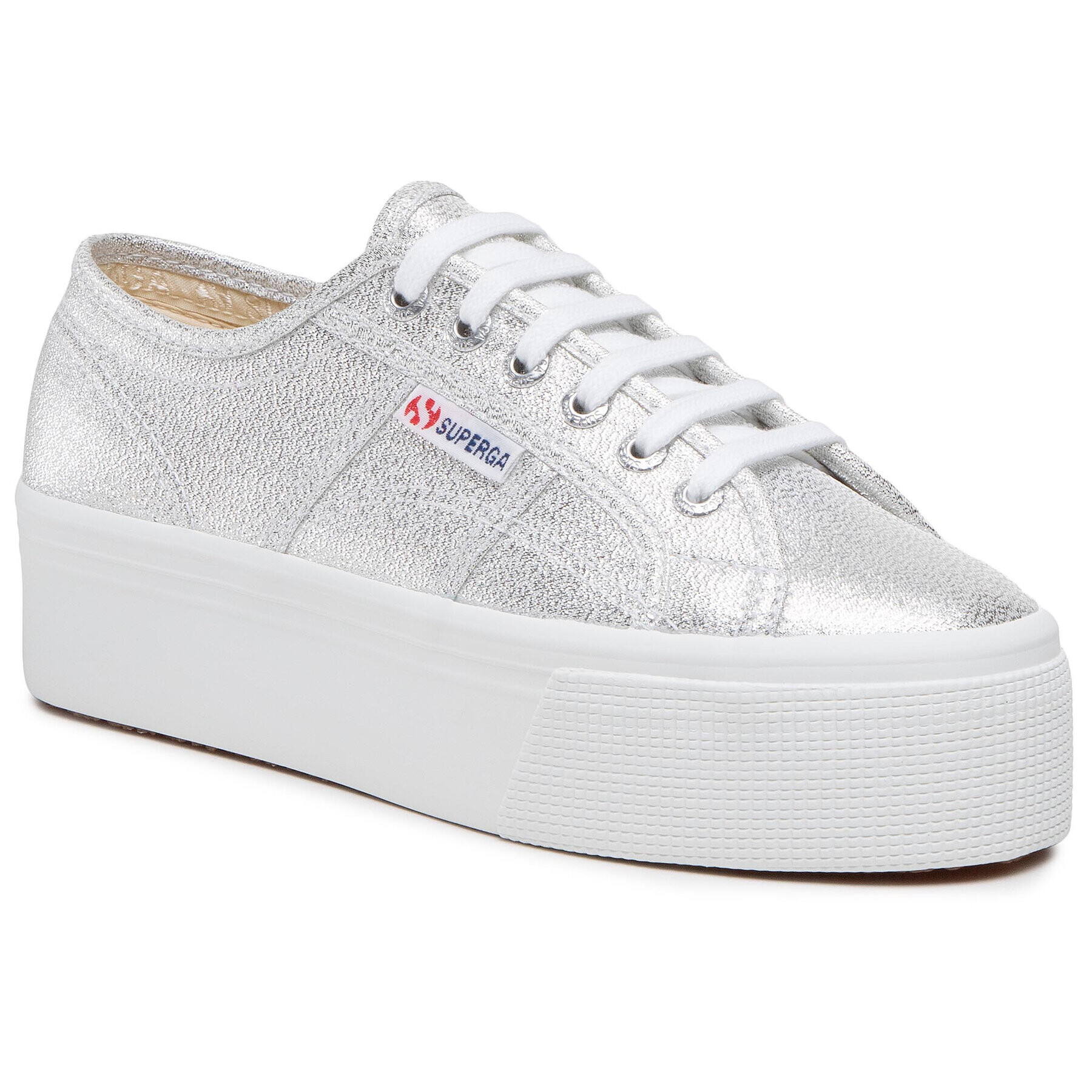 Superga Teniși 2790 Lame S61174W Argintiu - Pled.ro