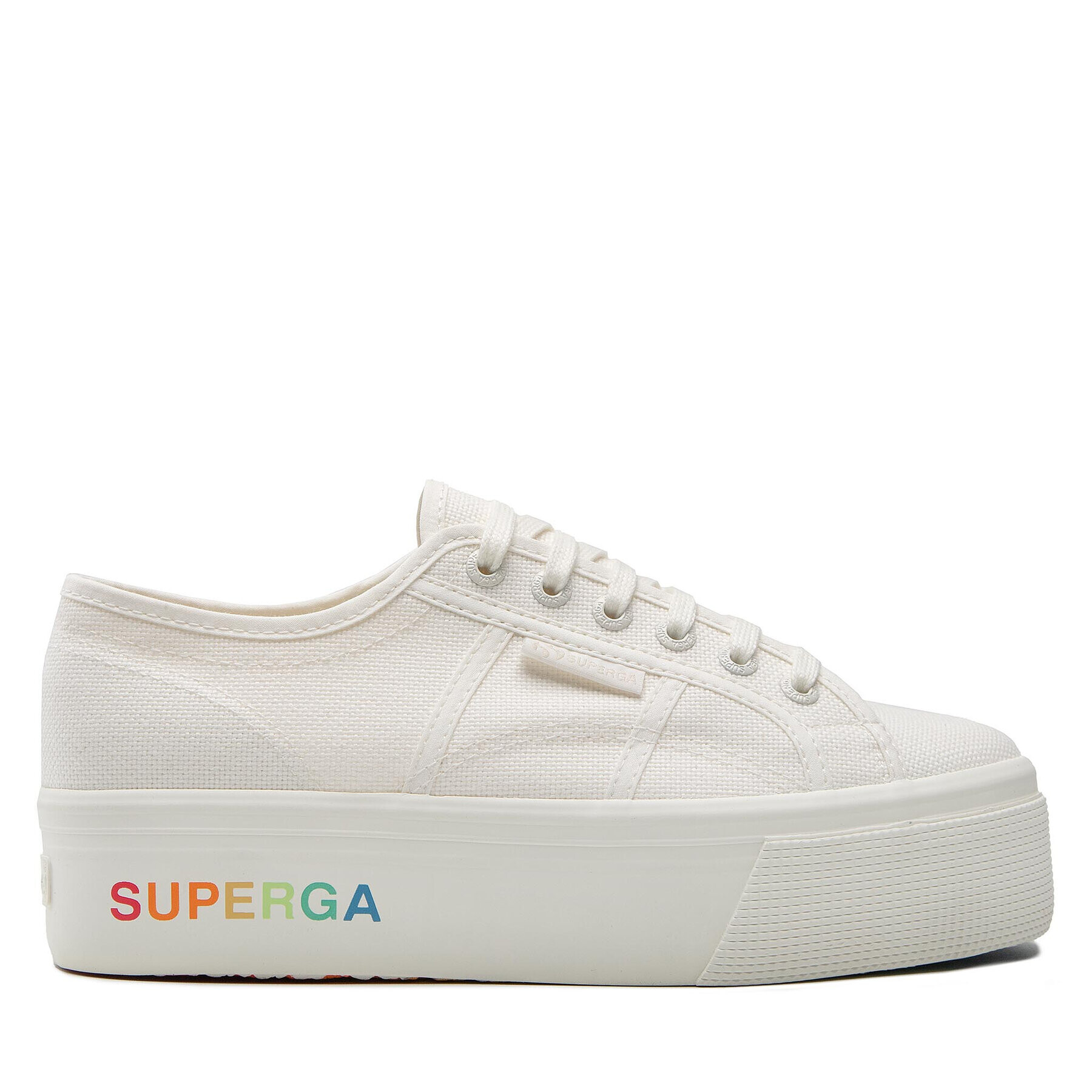 Superga Teniși 2790 Platform S7113KW Alb - Pled.ro