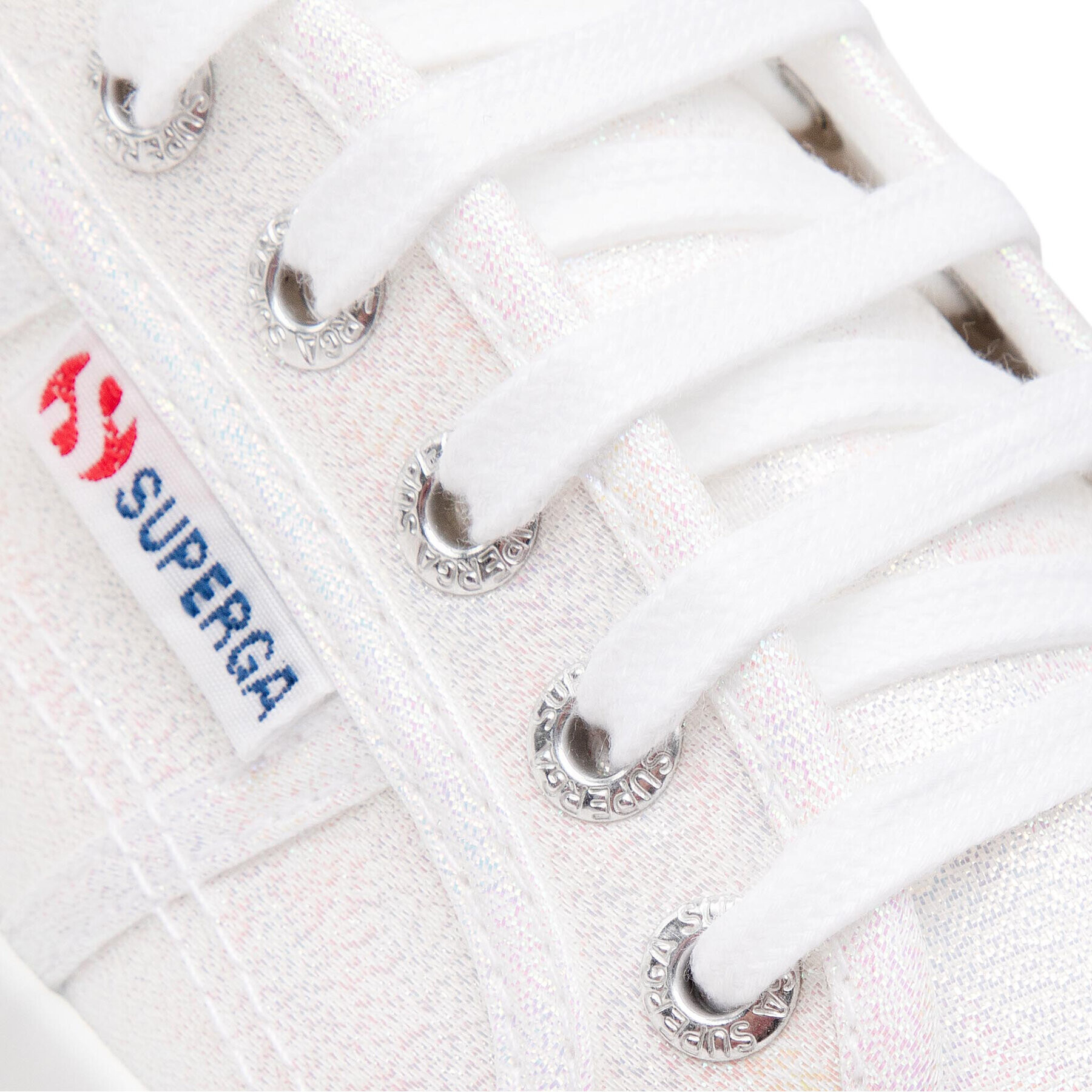 Superga Teniși 2730 Lame S2116UW Alb - Pled.ro