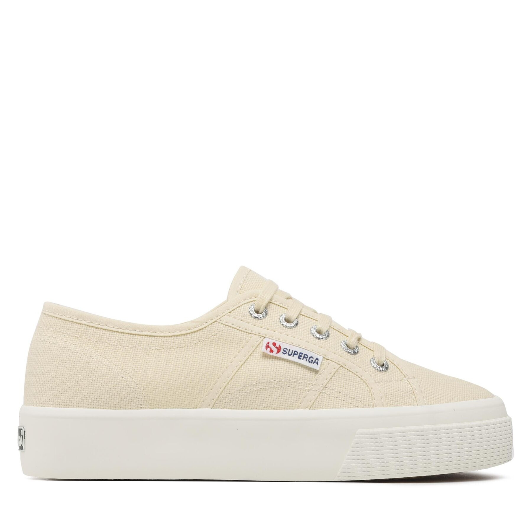 Superga Teniși 2730 Mid Platform S2127IW Bej - Pled.ro