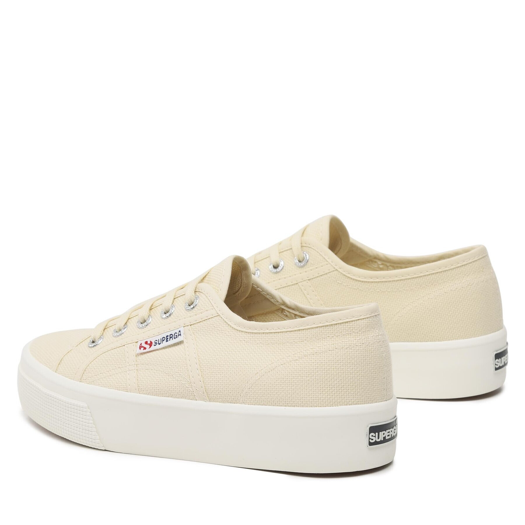 Superga Teniși 2730 Mid Platform S2127IW Bej - Pled.ro