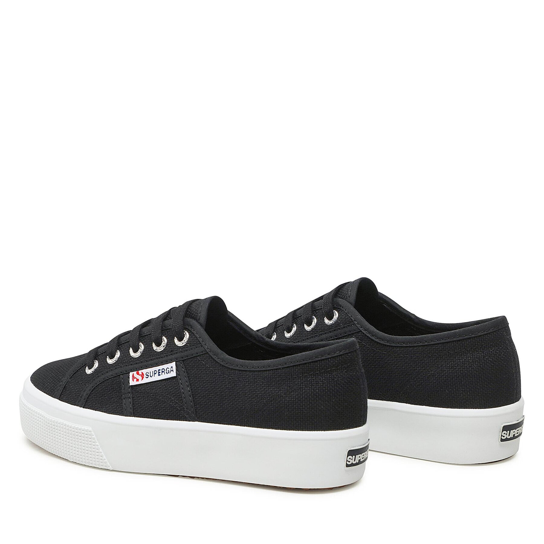 Superga Teniși 2730 Mid Platform S2127IW Negru - Pled.ro