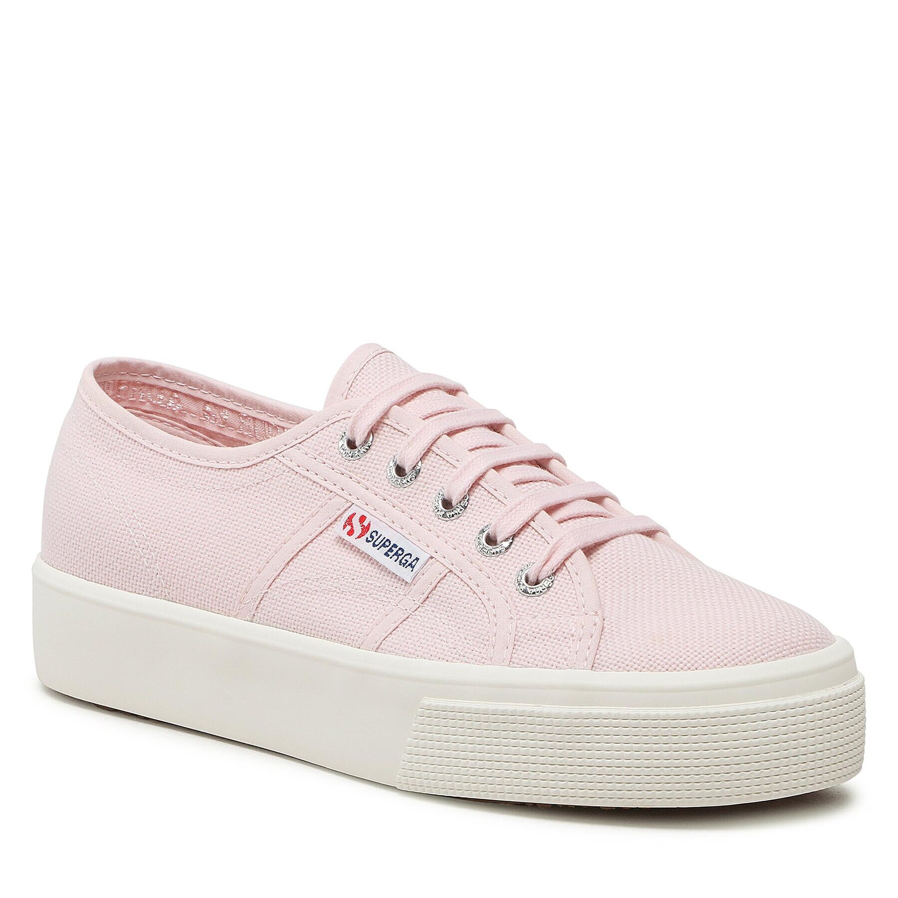 Superga Teniși 2730 Mid Platform S2127IW Roz - Pled.ro