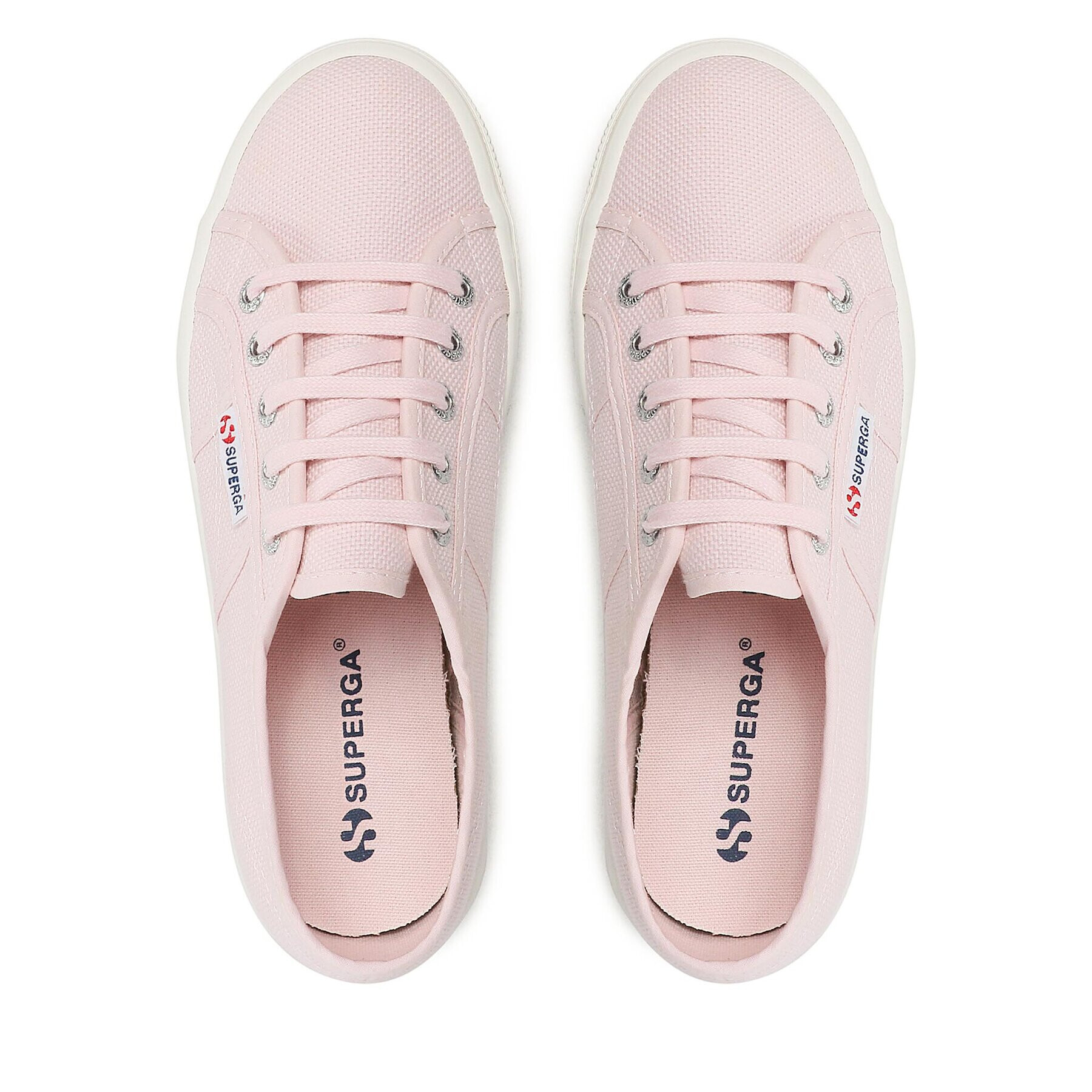 Superga Teniși 2730 Mid Platform S2127IW Roz - Pled.ro