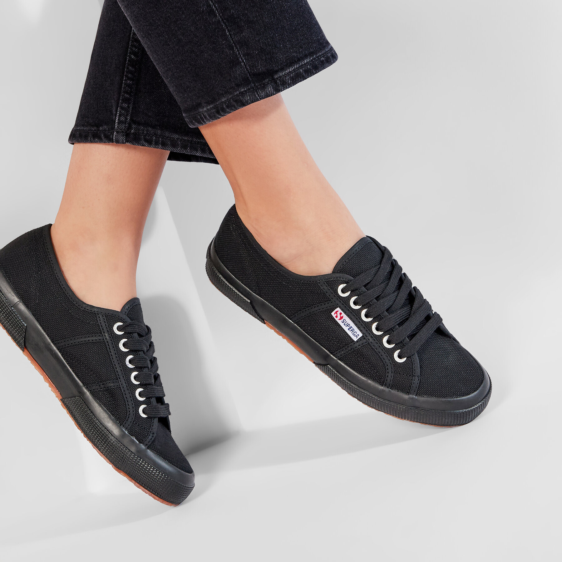 Superga Teniși 2750 Cotu Classic S000010 Negru - Pled.ro