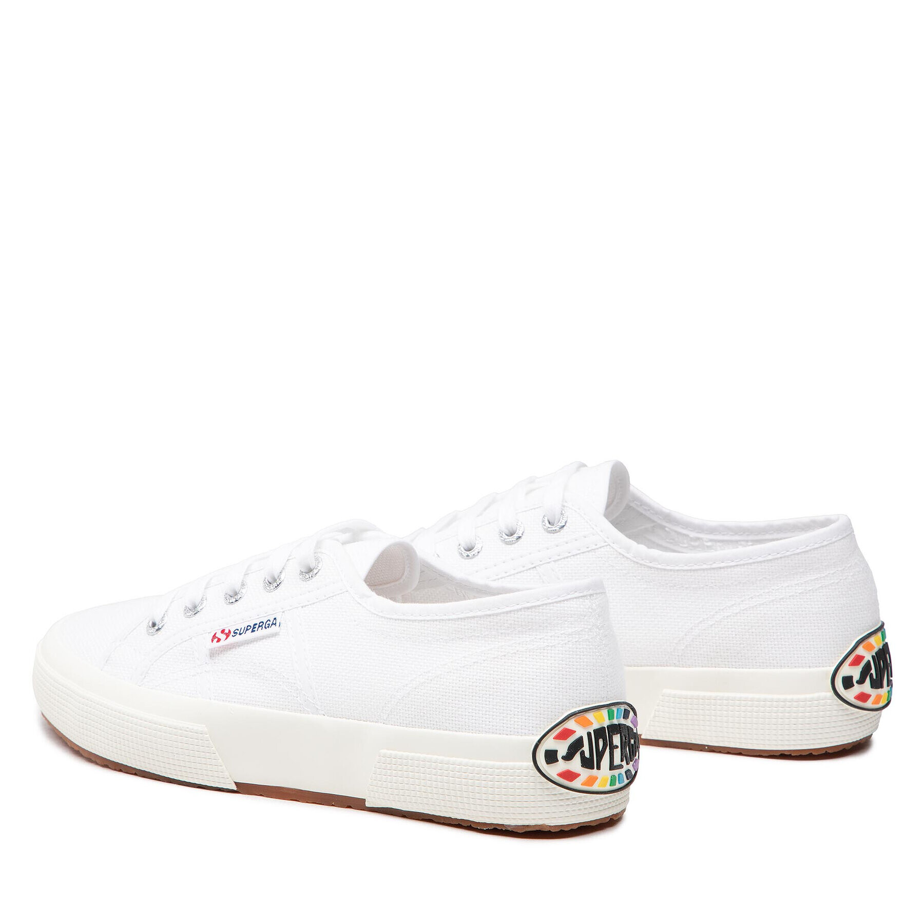 Superga Teniși 2750 Multicolor Logo S61235W Alb - Pled.ro