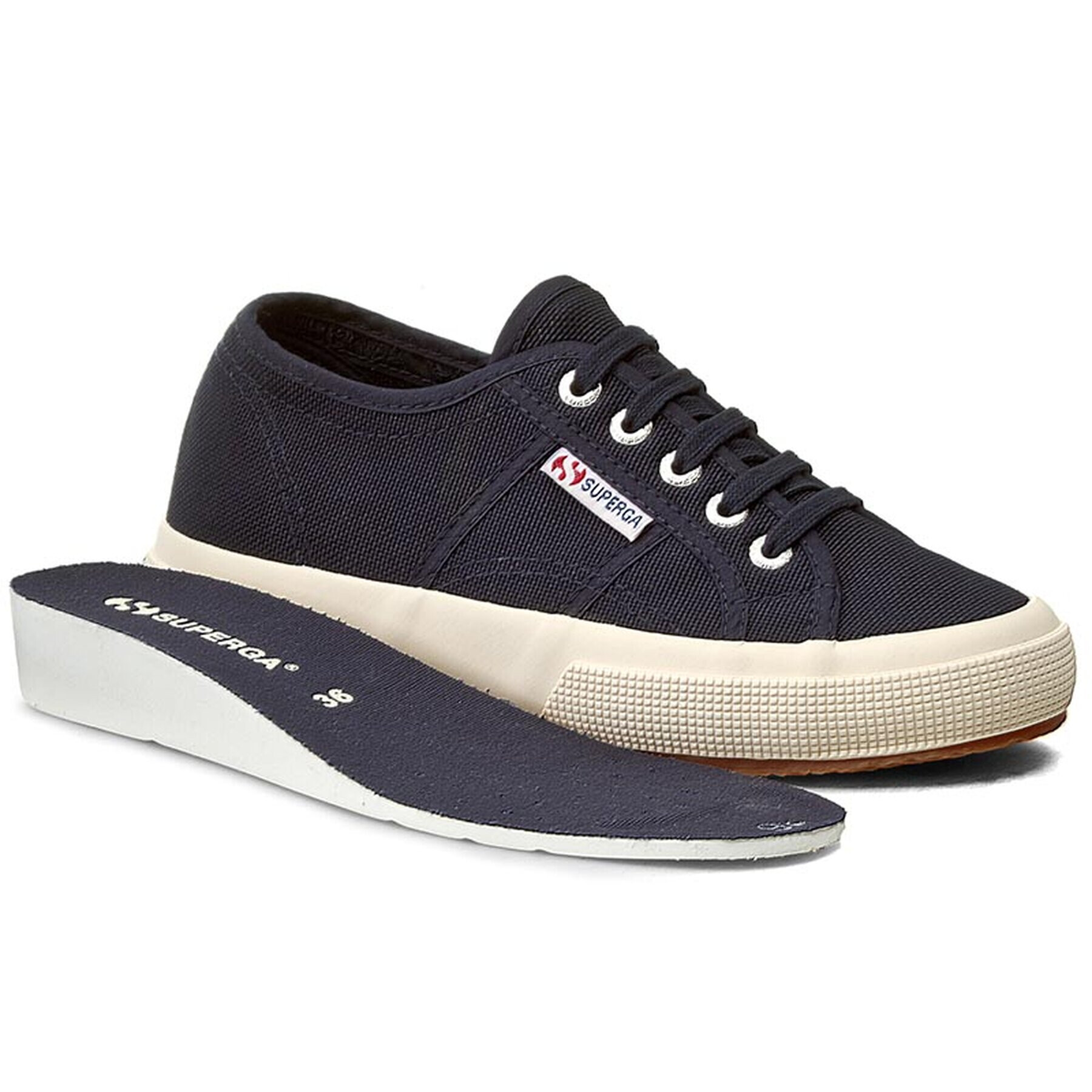 Superga Teniși 2750 Plus Cotu S003J70 Bleumarin - Pled.ro