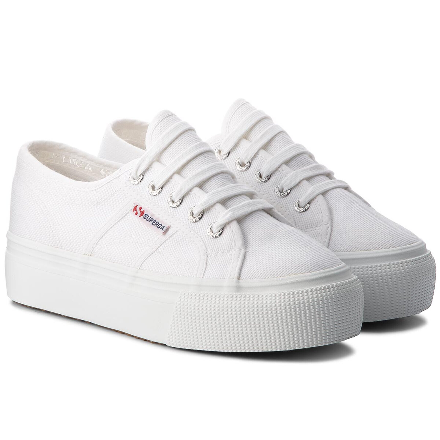 Superga Teniși 2790 Acotw Linea Up And Down S0001L0 Alb - Pled.ro