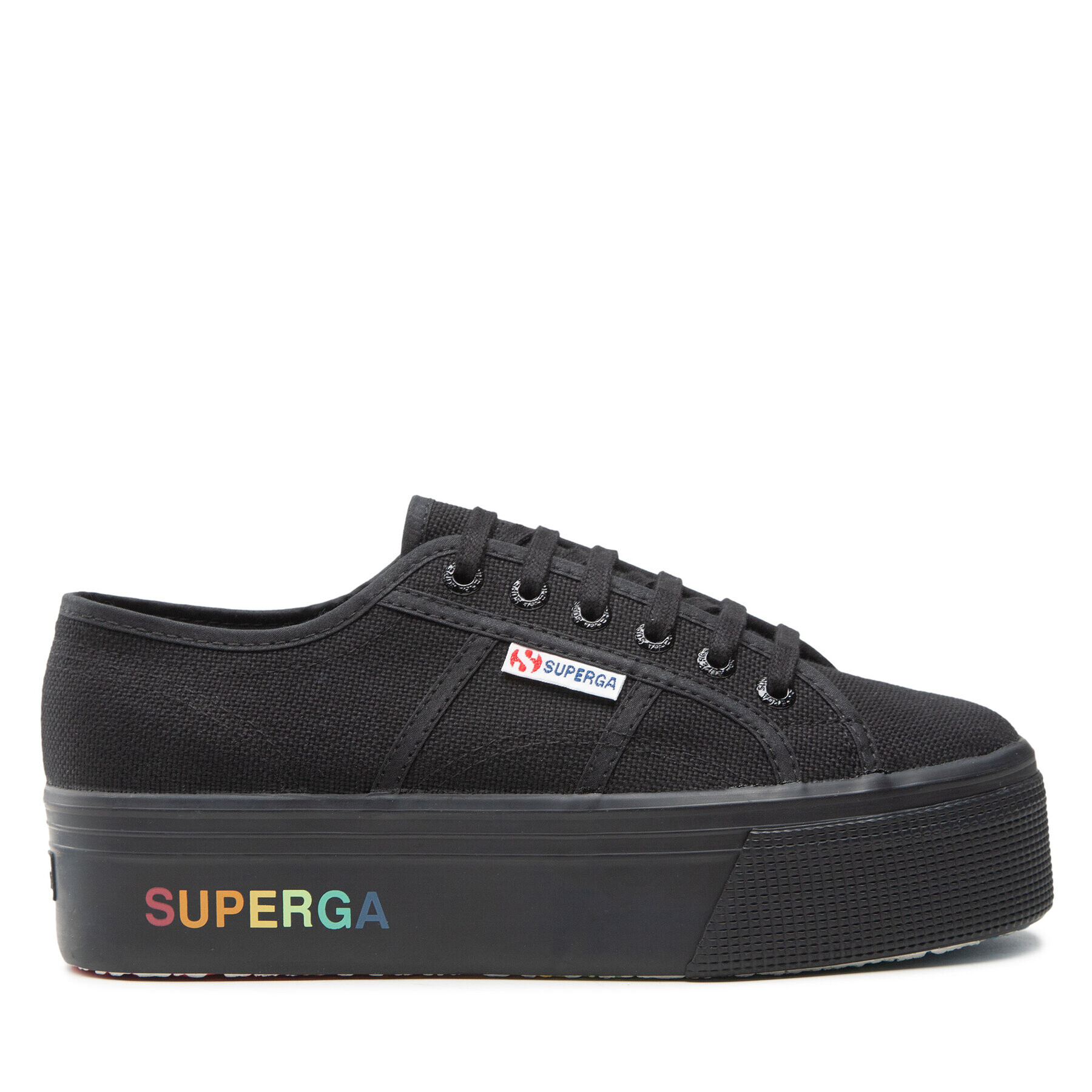 Superga Teniși 2790 Paltform S7113KW Negru - Pled.ro