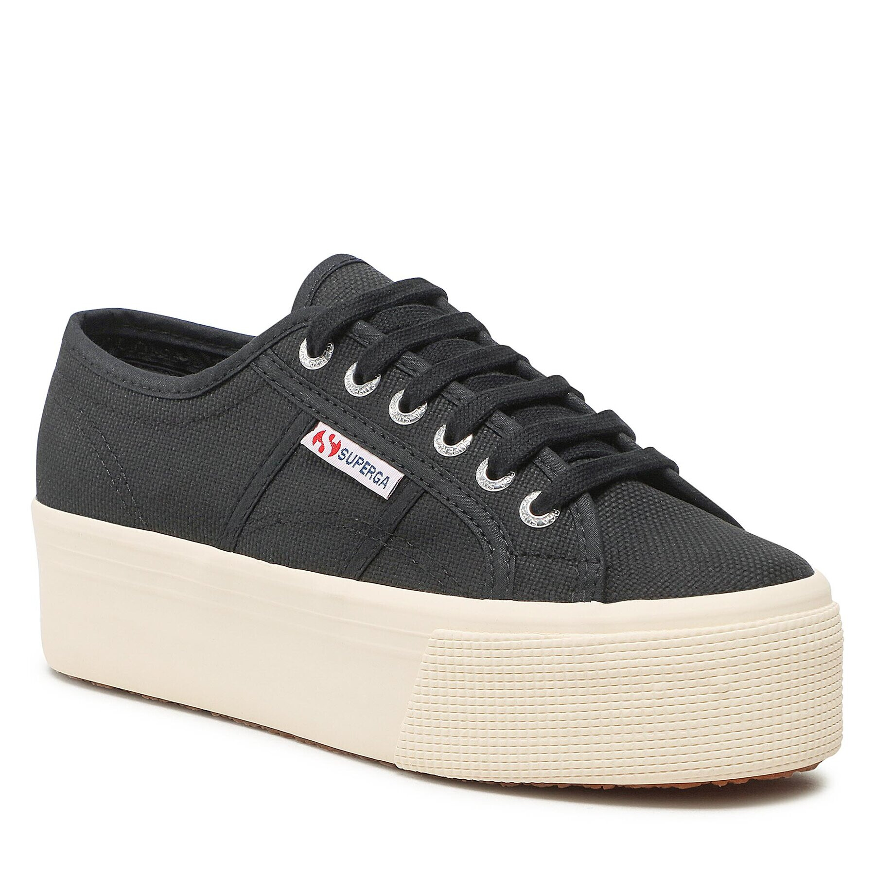 Superga Teniși 2790 Platform S9111LW Negru - Pled.ro