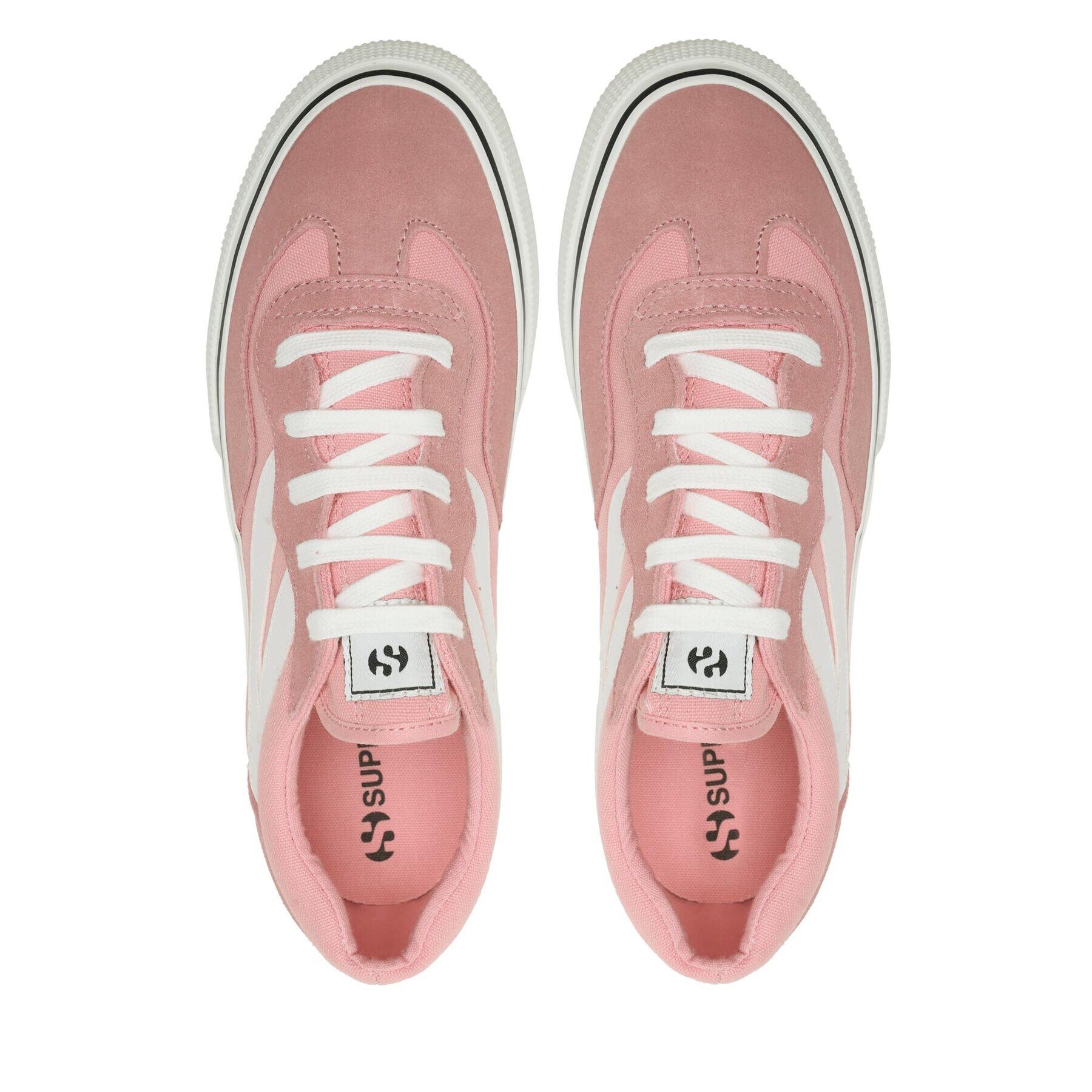 Superga Teniși 3041 Revolley Colorblock Platform S1151MW Roz - Pled.ro