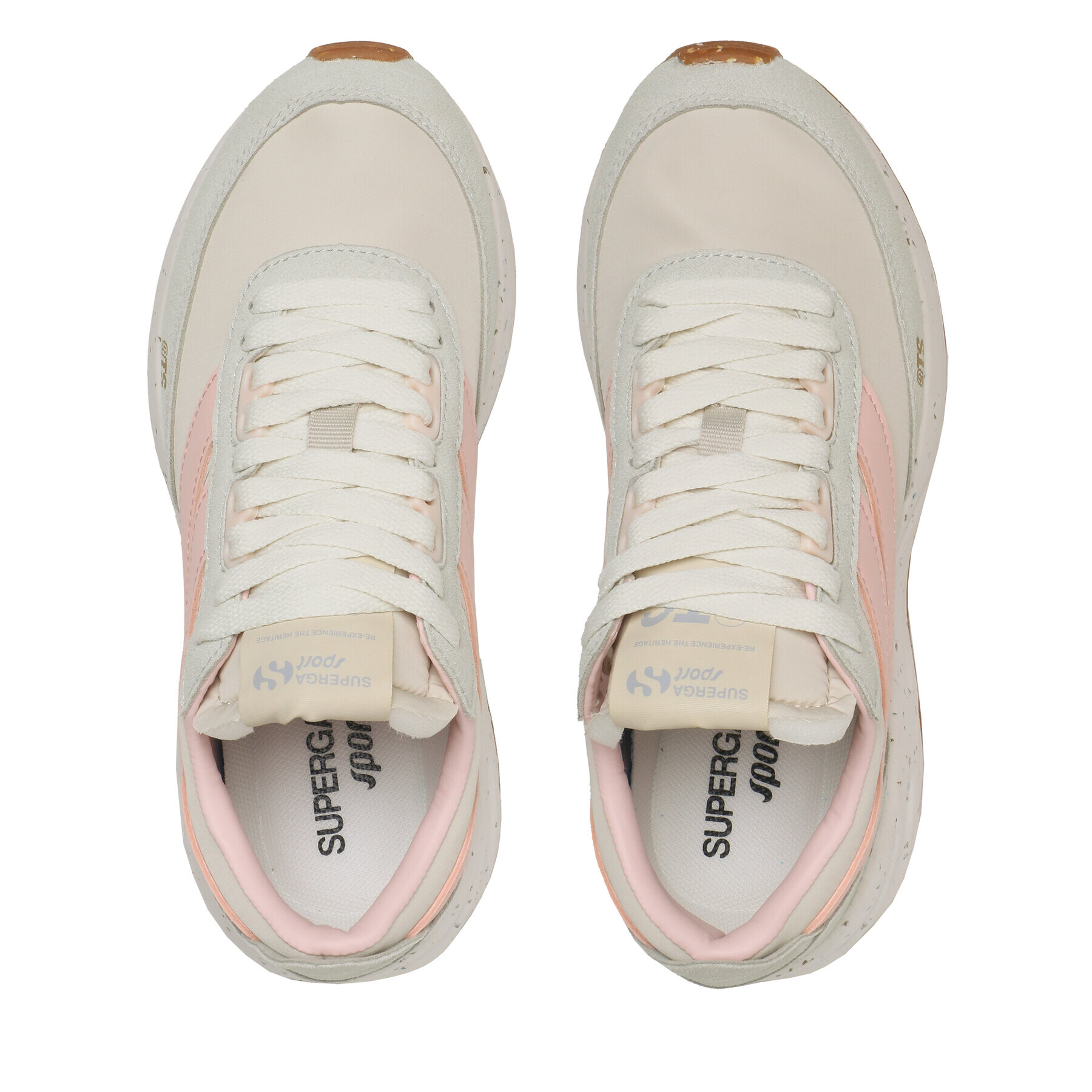 Superga Sneakers 4089 Training 9ts Slim Vegan Bej - Pled.ro