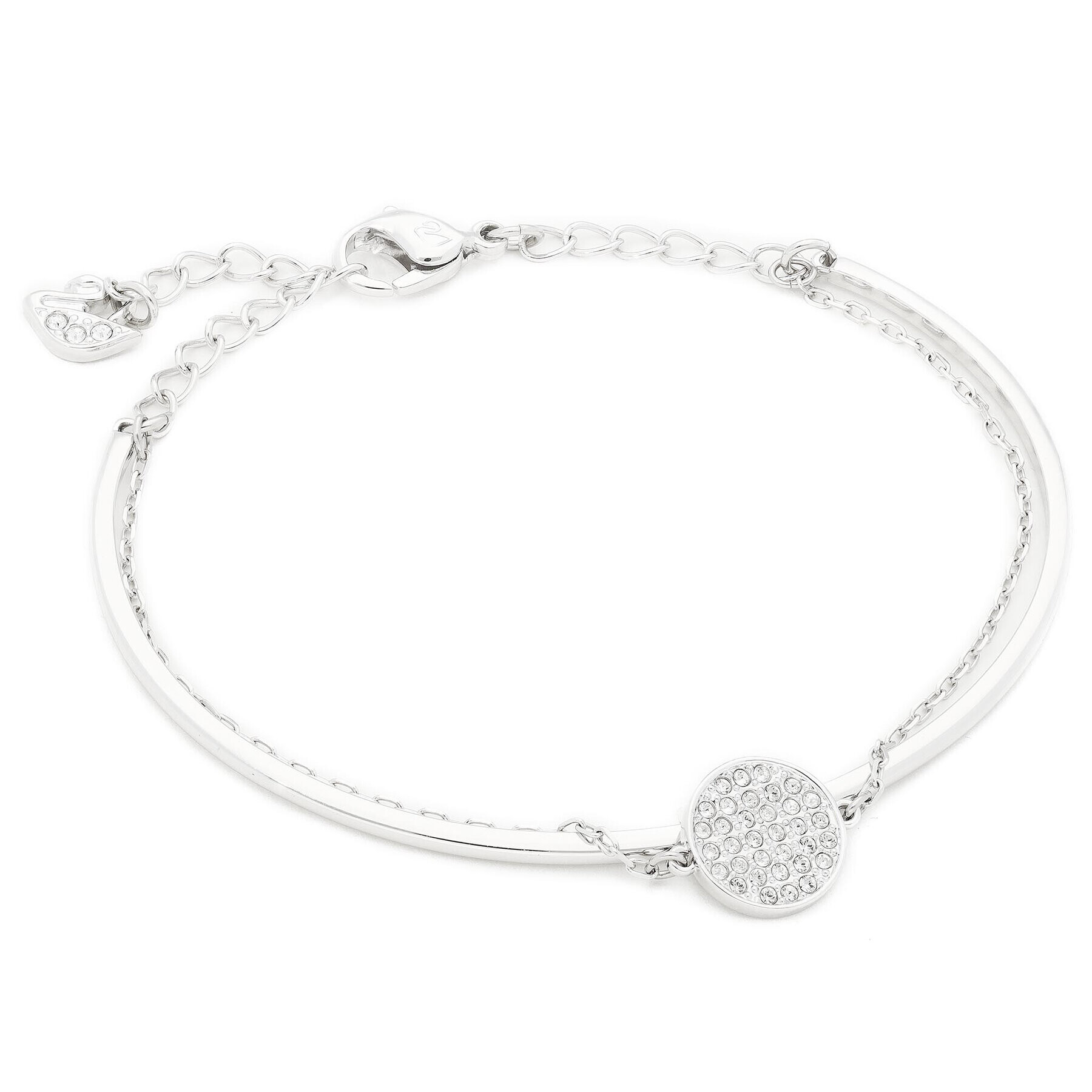 Swarovski Brățară Bangle 5389044 Argintiu - Pled.ro