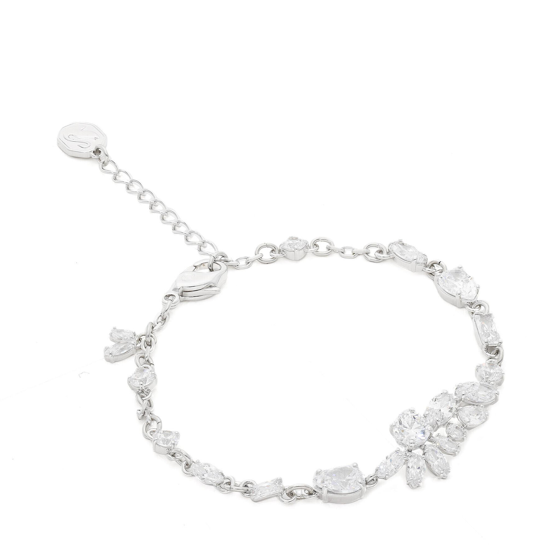 Swarovski Brățară Gema 5644687 Argintiu - Pled.ro