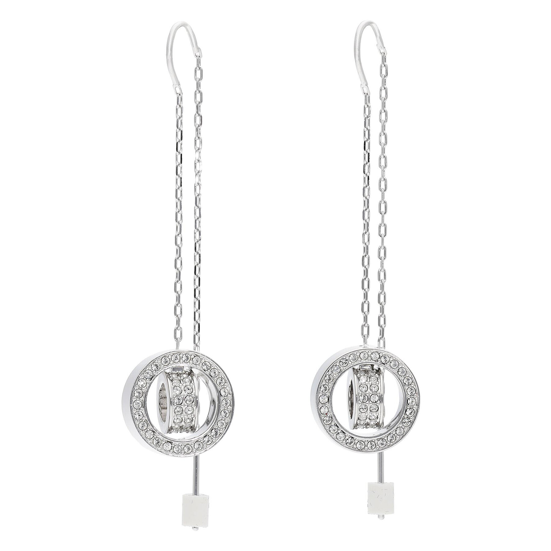 Swarovski Cercei Hollow 5636435 Argintiu - Pled.ro