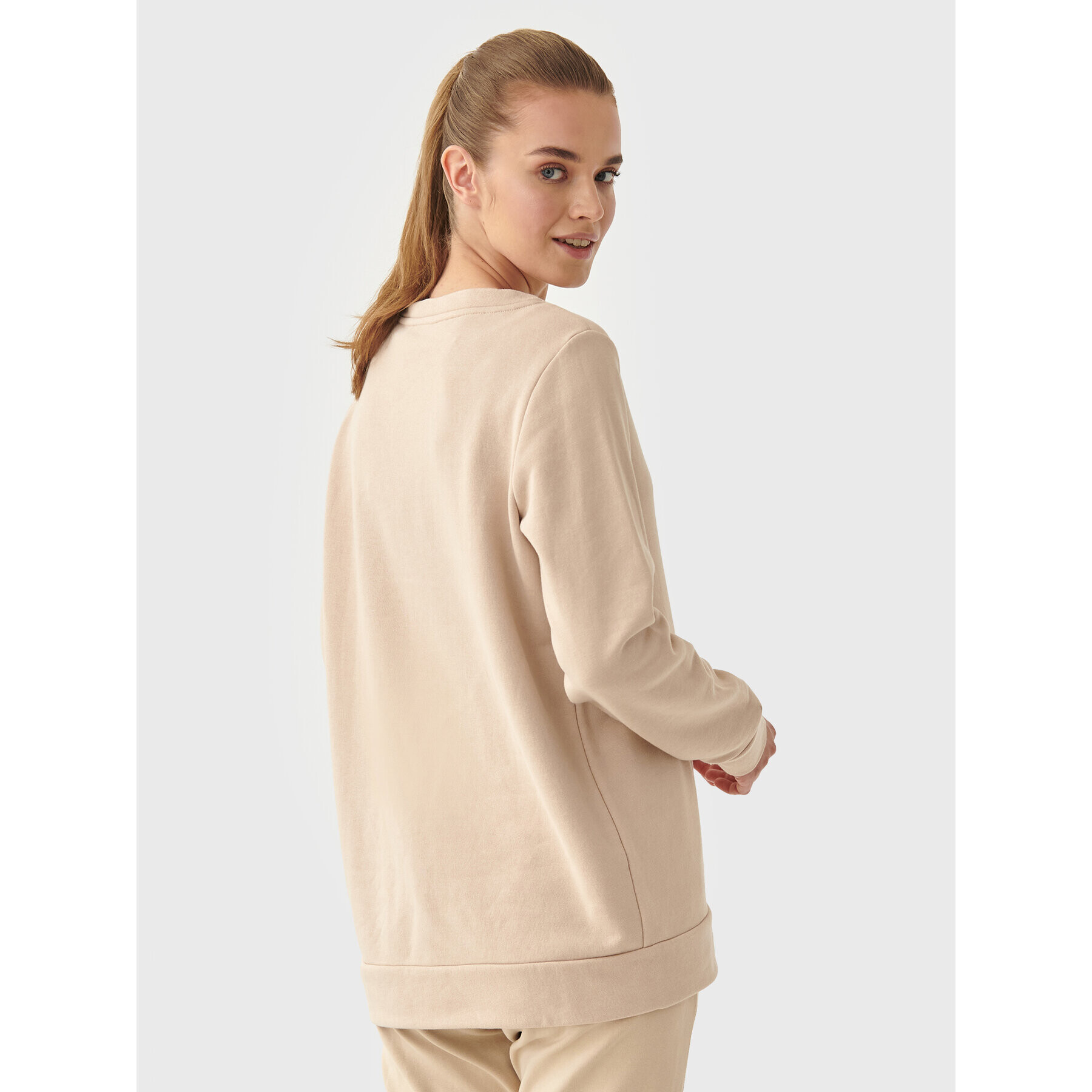 Tatuum Bluză Rikami T2219.037 Bej Relaxed Fit - Pled.ro