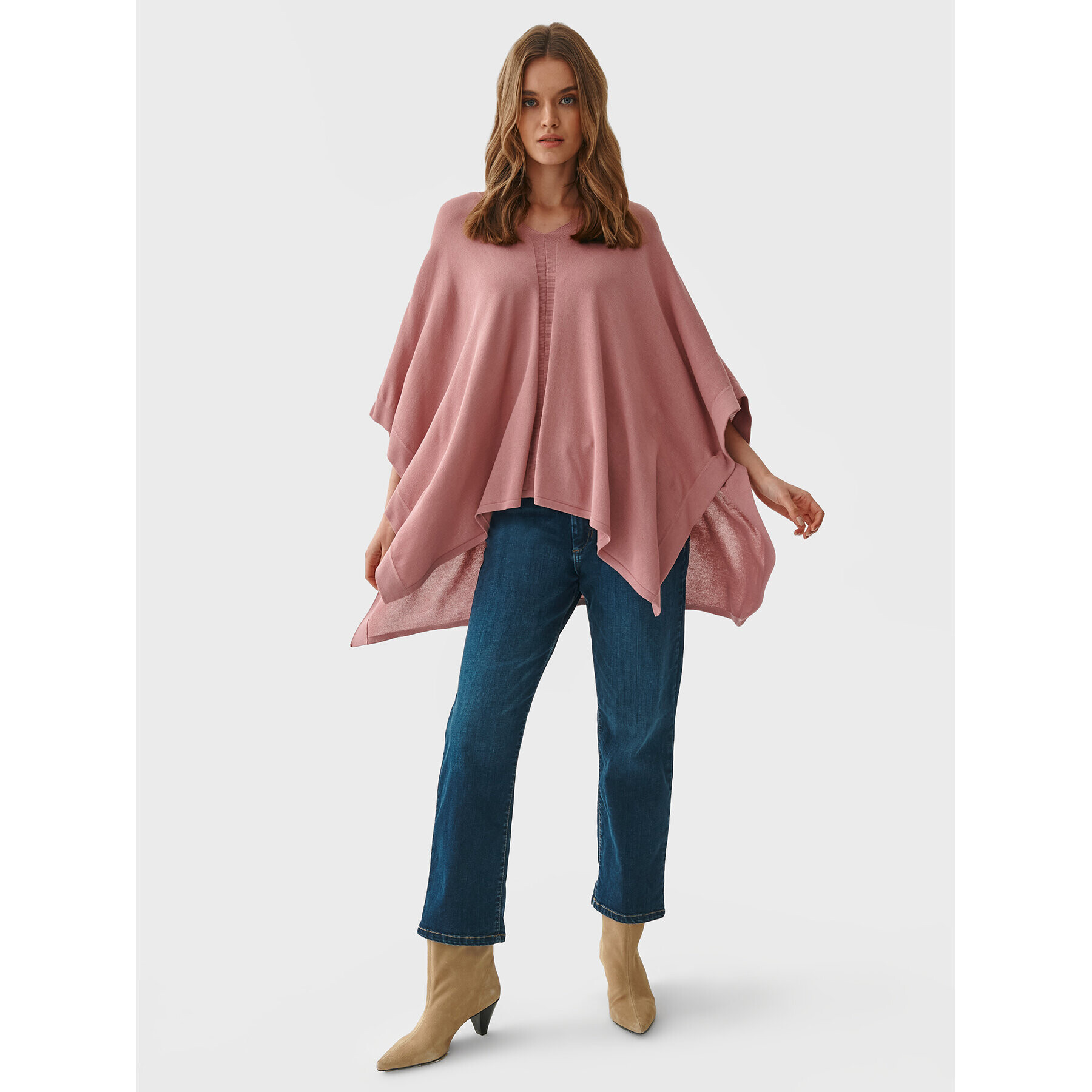 Tatuum Pulover Ponna T2215.090 Roz Oversize - Pled.ro