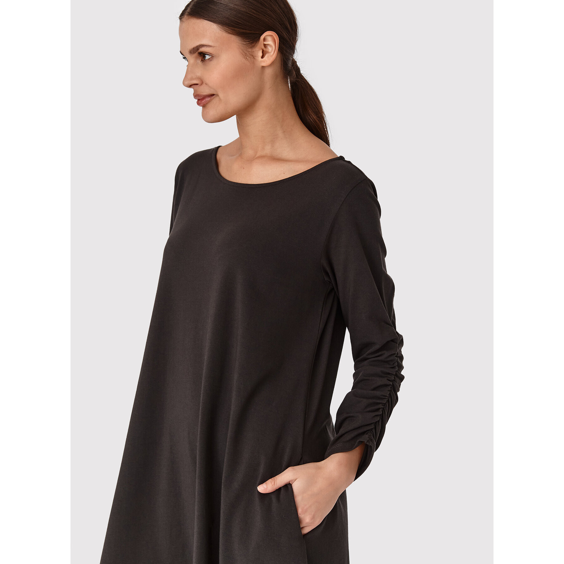 Tatuum Rochie de zi Doratio T2203.414 Negru Oversize - Pled.ro