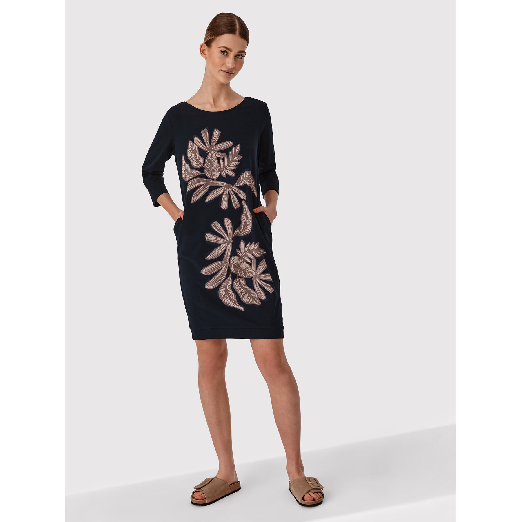 Tatuum Rochie de zi Koka T2206.418 Bleumarin Regular Fit - Pled.ro