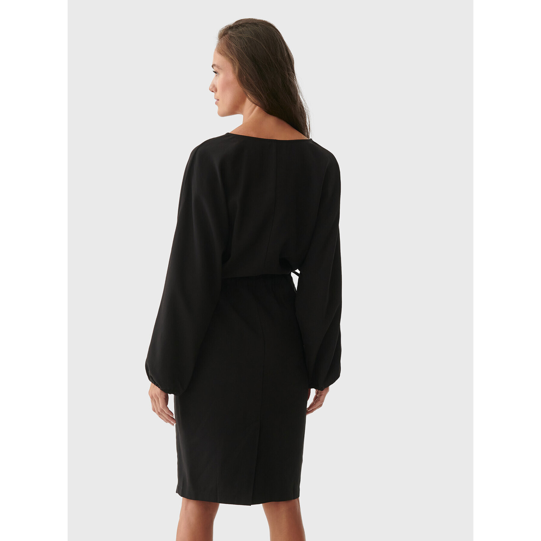 Tatuum Rochie de zi Konti T2221.194 Negru Regular Fit - Pled.ro