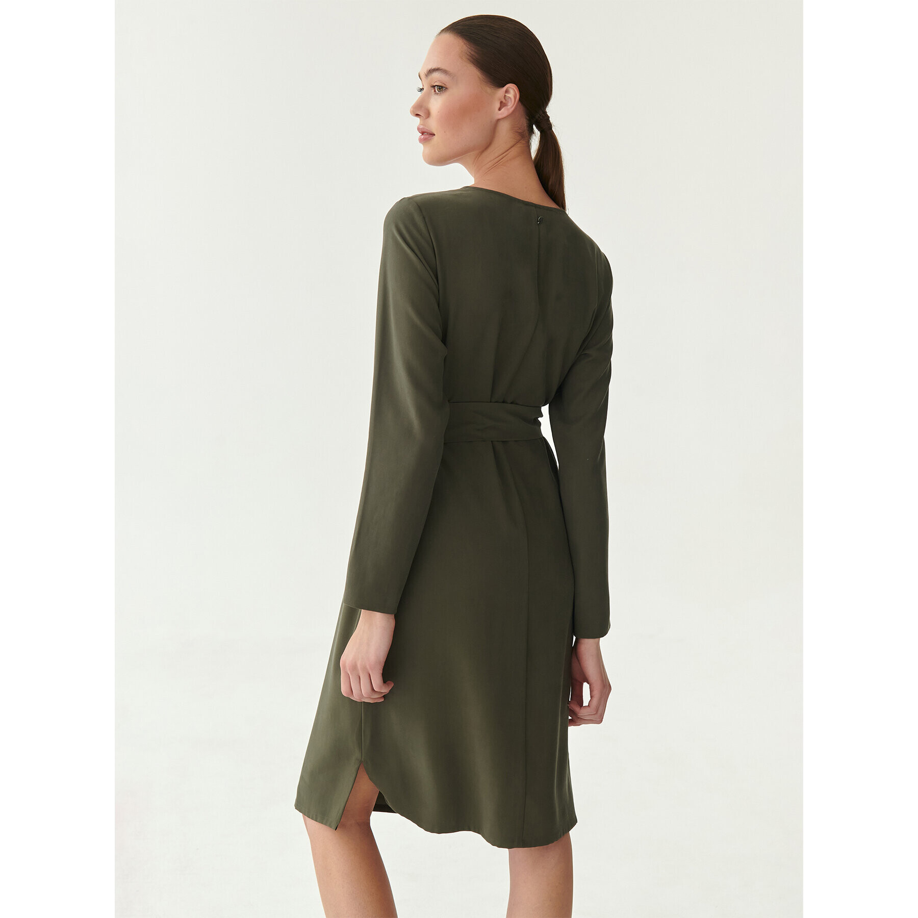 Tatuum Rochie de zi Sardynia T2217.198B Verde Regular Fit - Pled.ro