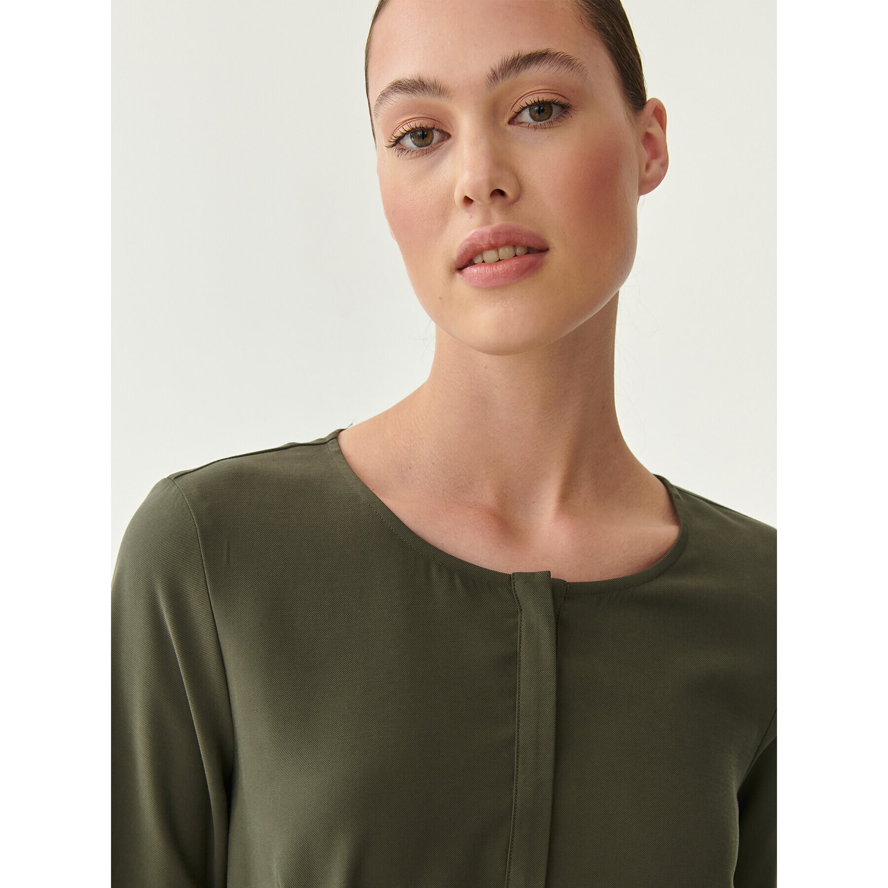 Tatuum Rochie de zi Sardynia T2217.198B Verde Regular Fit - Pled.ro