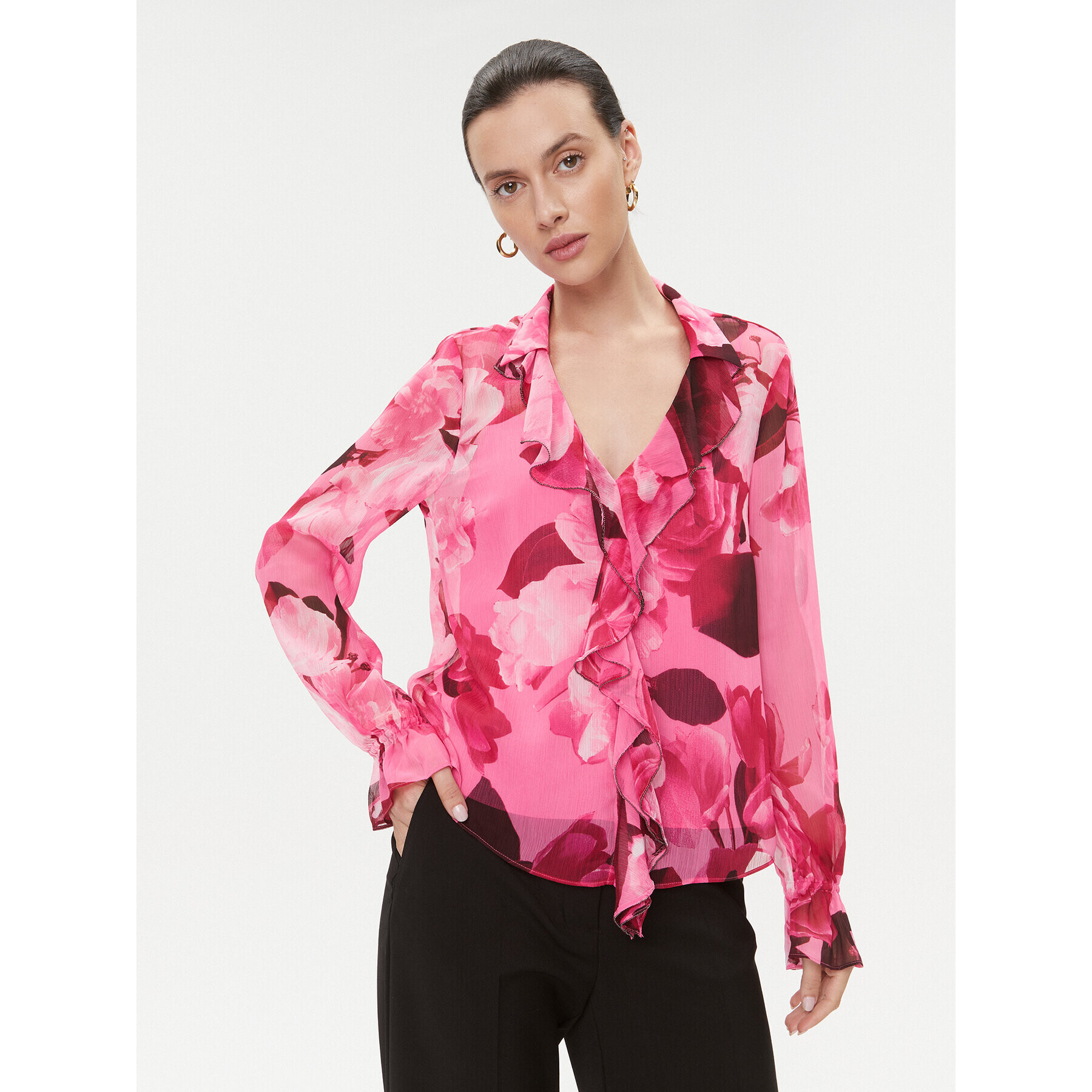 Ted Baker Bluză Luuciie 272490 Roz Relaxed Fit - Pled.ro