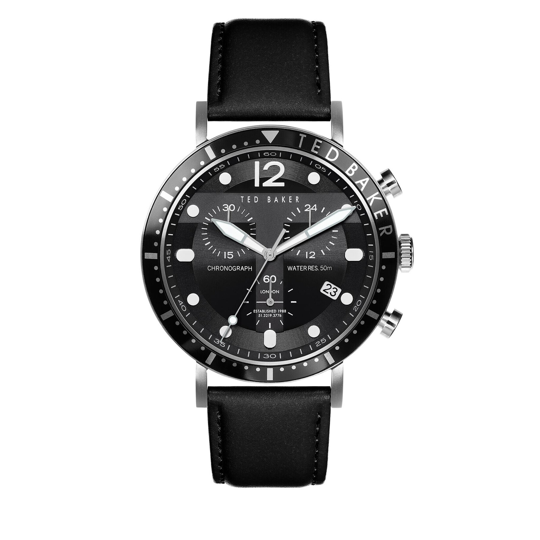 Ted Baker Ceas Mornig Chrono BKPMRS204 Negru - Pled.ro