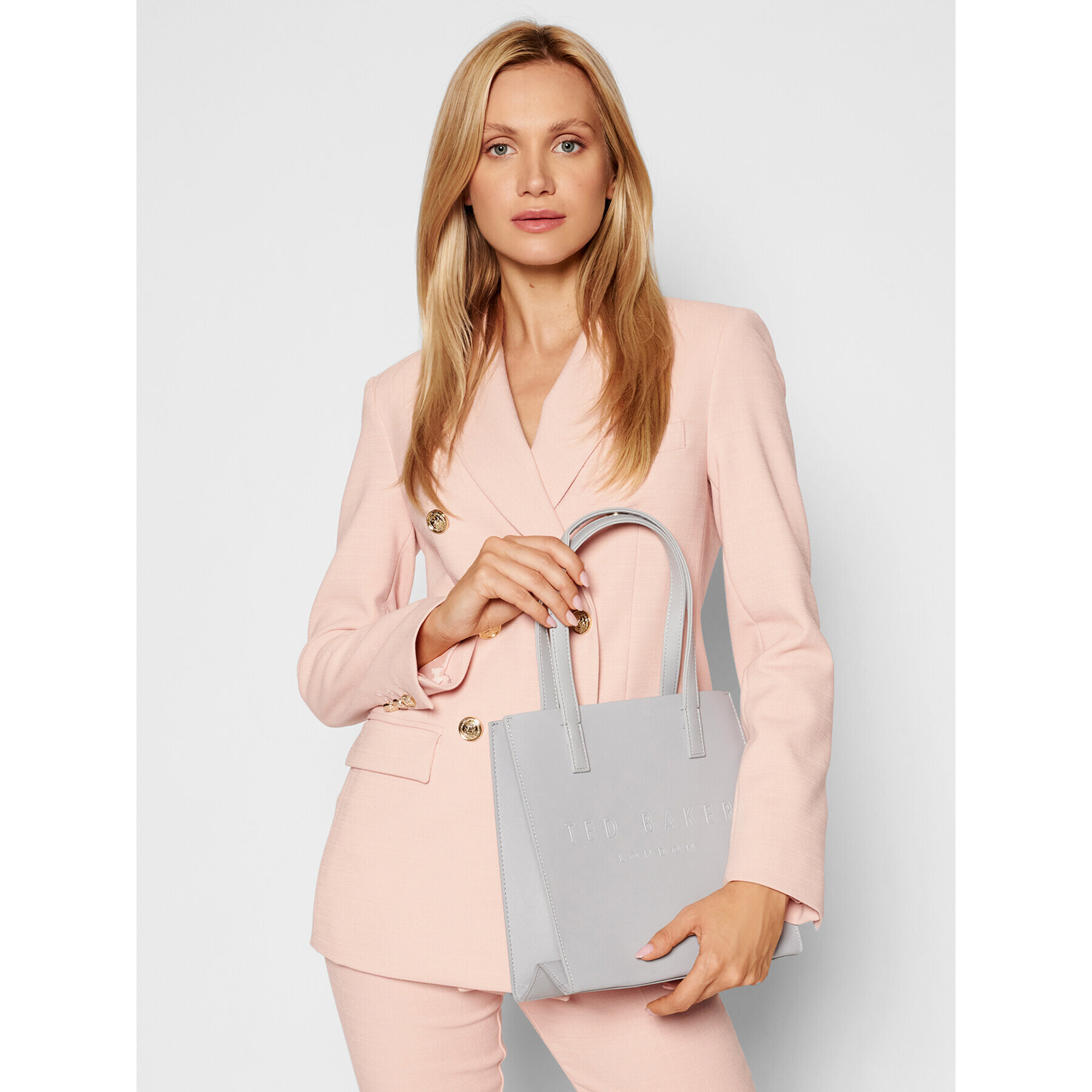 Ted Baker Geantă Seacon 155929 Gri - Pled.ro