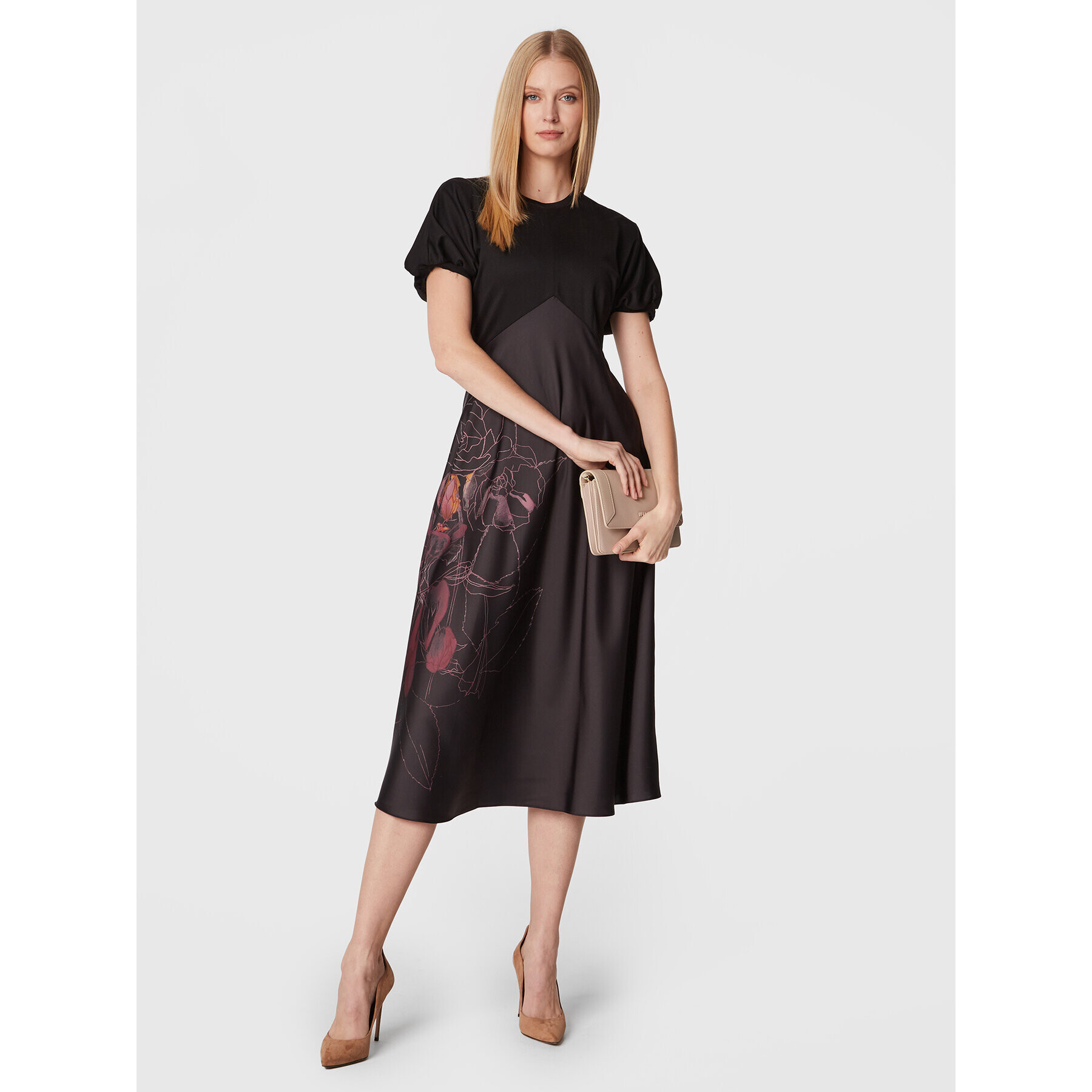 Ted Baker Rochie cocktail Cillaah 264359 Negru Regular Fit - Pled.ro