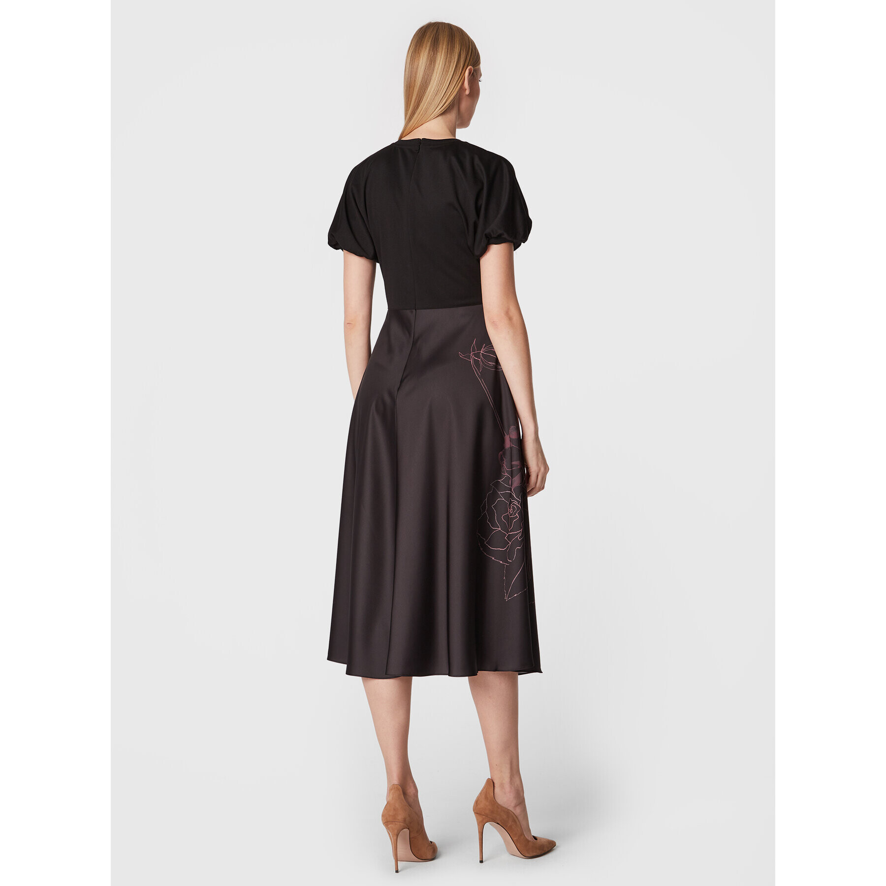 Ted Baker Rochie cocktail Cillaah 264359 Negru Regular Fit - Pled.ro