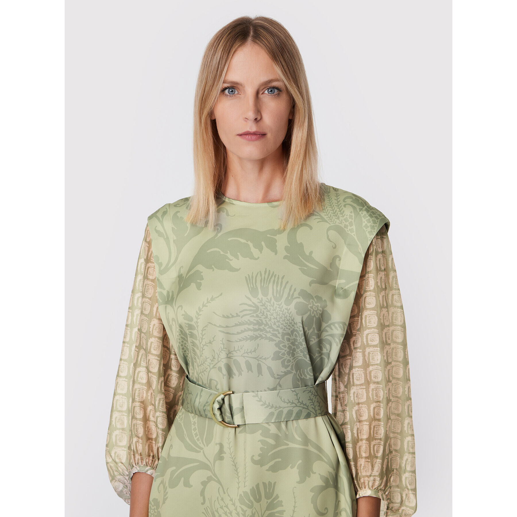 Ted Baker Rochie cocktail Tahnya 261793 Verde Regular Fit - Pled.ro