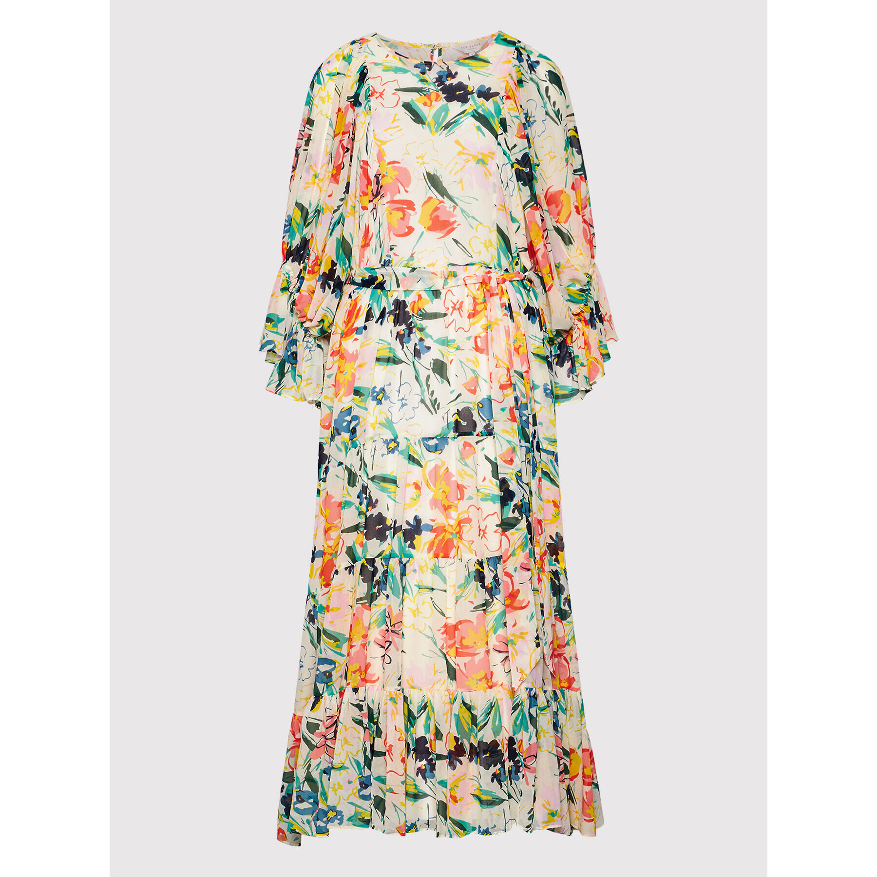 Ted Baker Rochie de vară Kiyrie 262816 Bej Regular Fit - Pled.ro