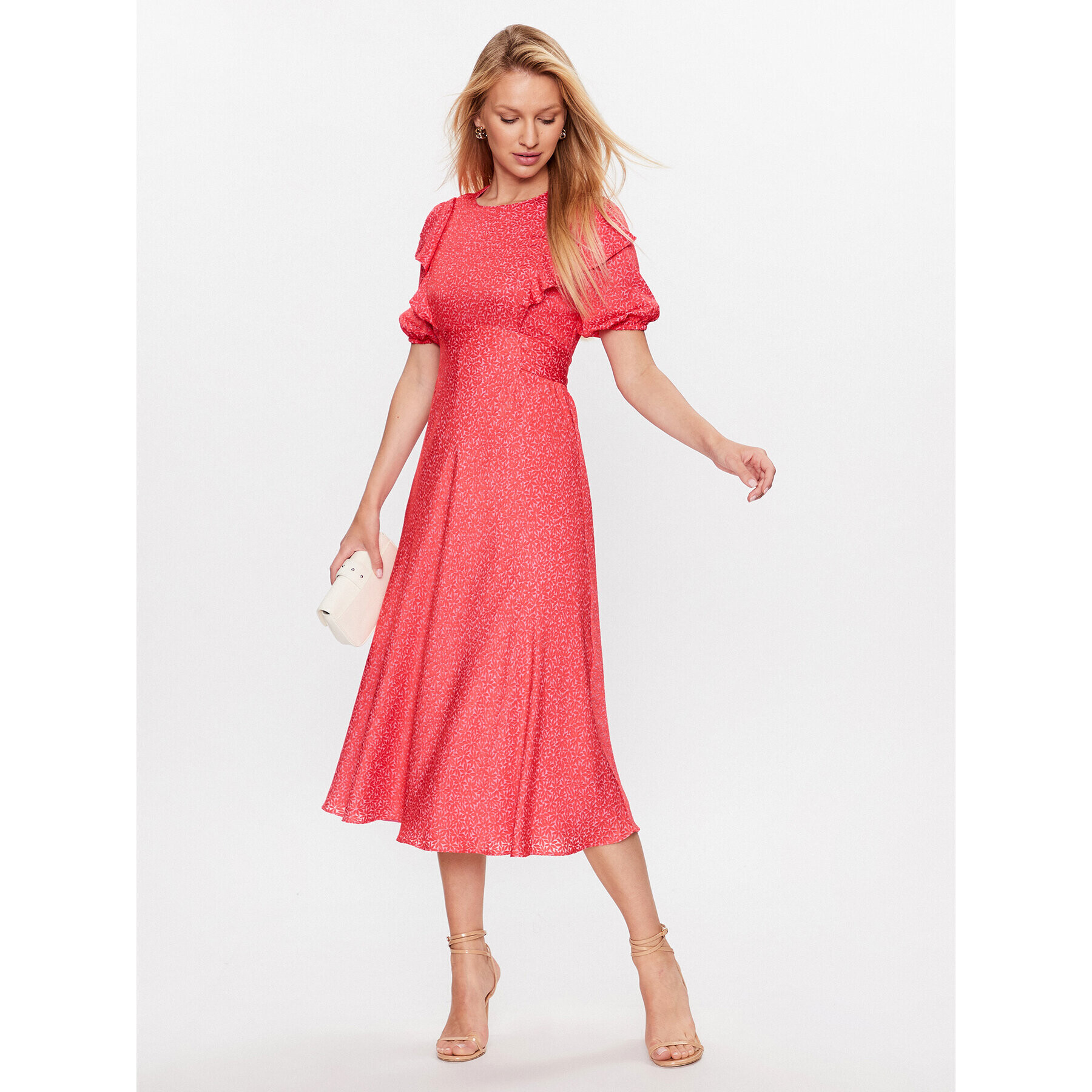 Ted Baker Rochie de vară Mayyia 269725 Roz Regular Fit - Pled.ro