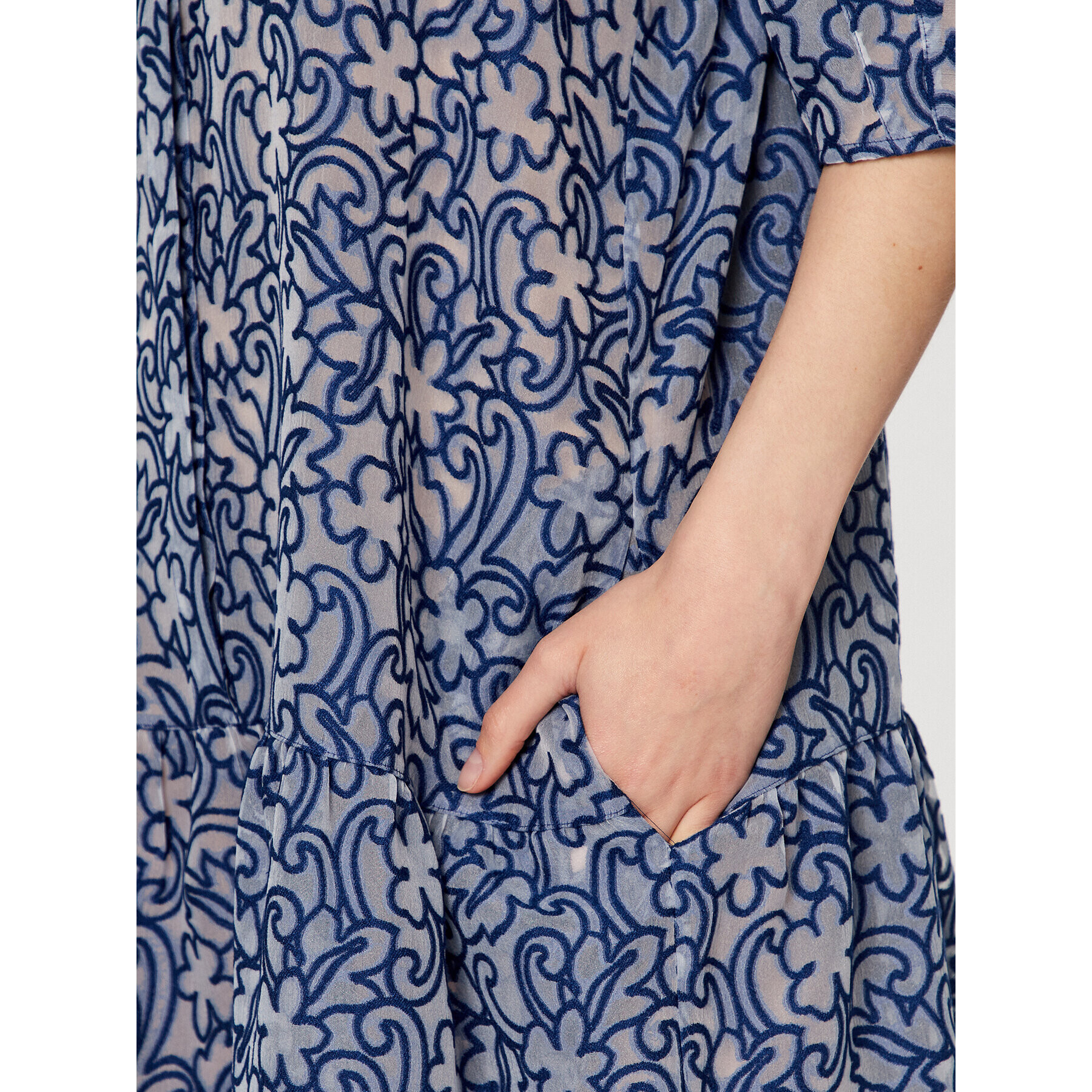 Ted Baker Rochie de zi Camriyn 269418 Bleumarin Relaxed Fit - Pled.ro