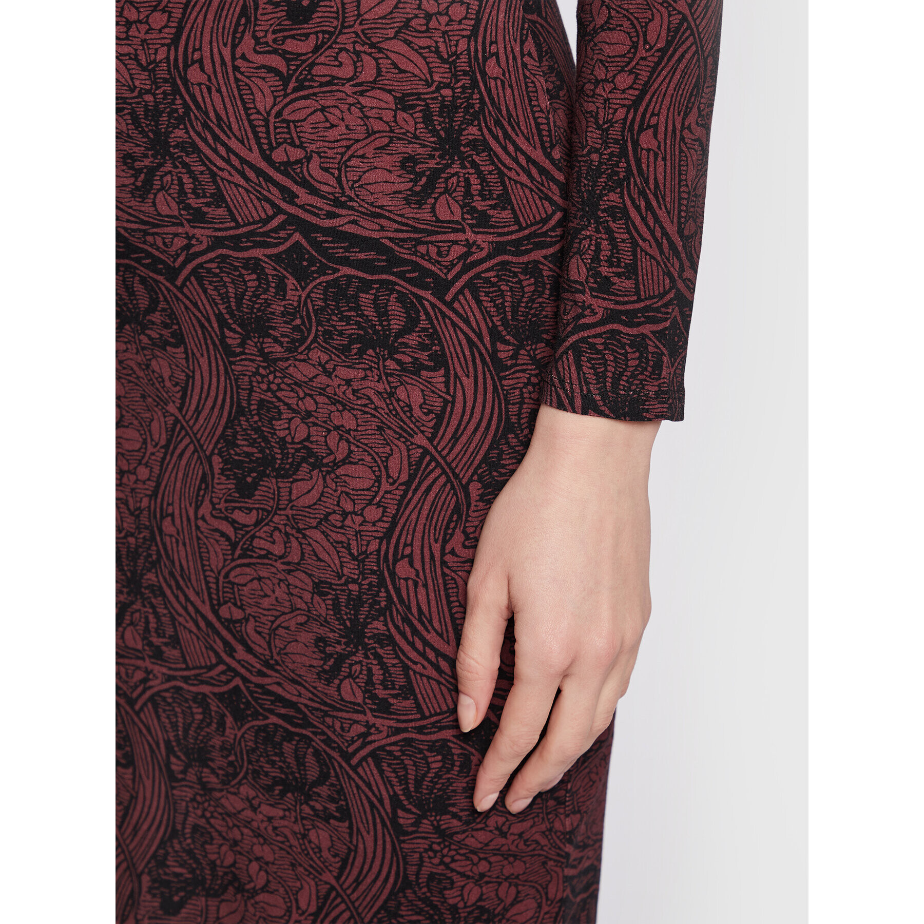 Ted Baker Rochie de zi Elonar 267256 Vișiniu Slim Fit - Pled.ro