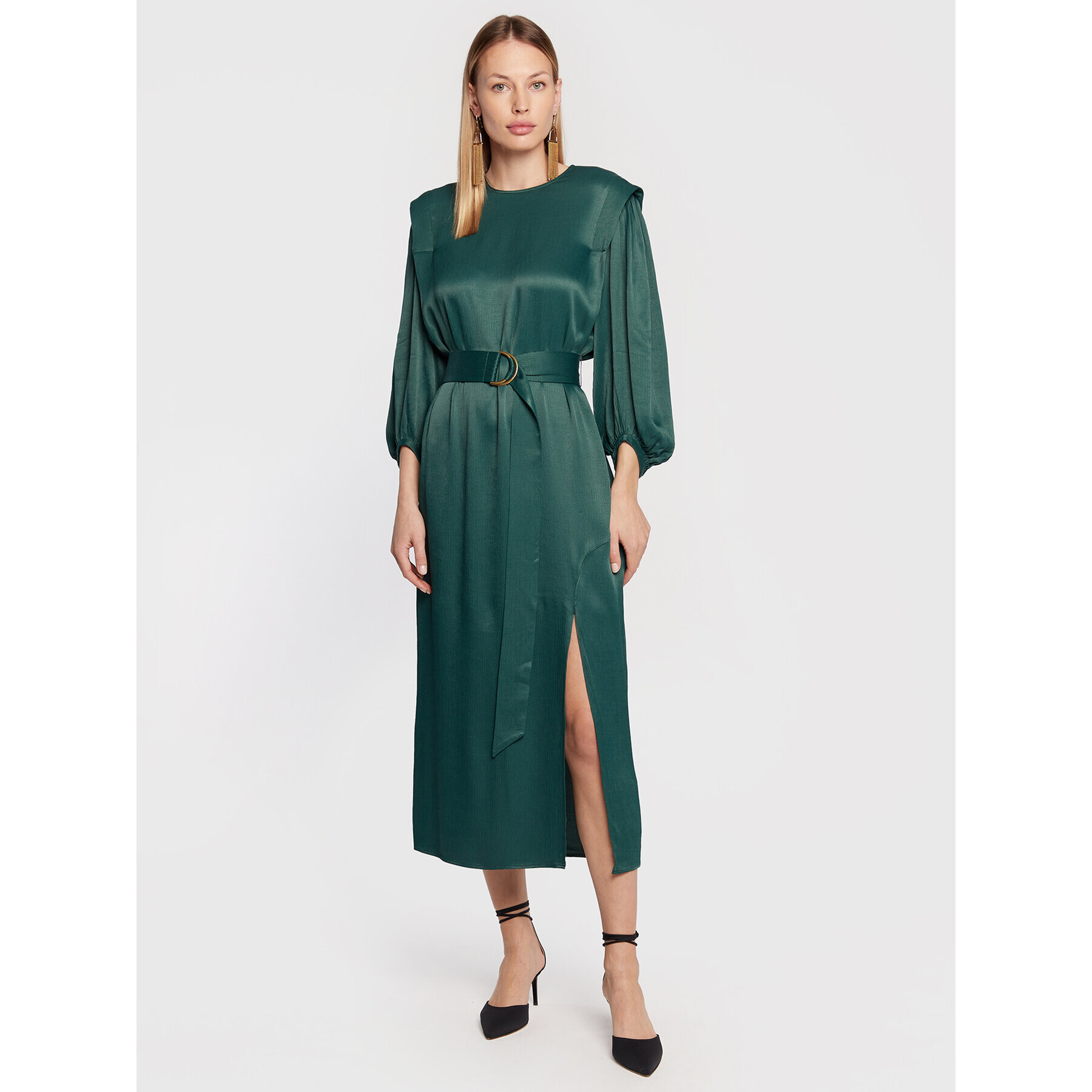 Ted Baker Rochie de zi Josina 265565 Verde Regular Fit - Pled.ro