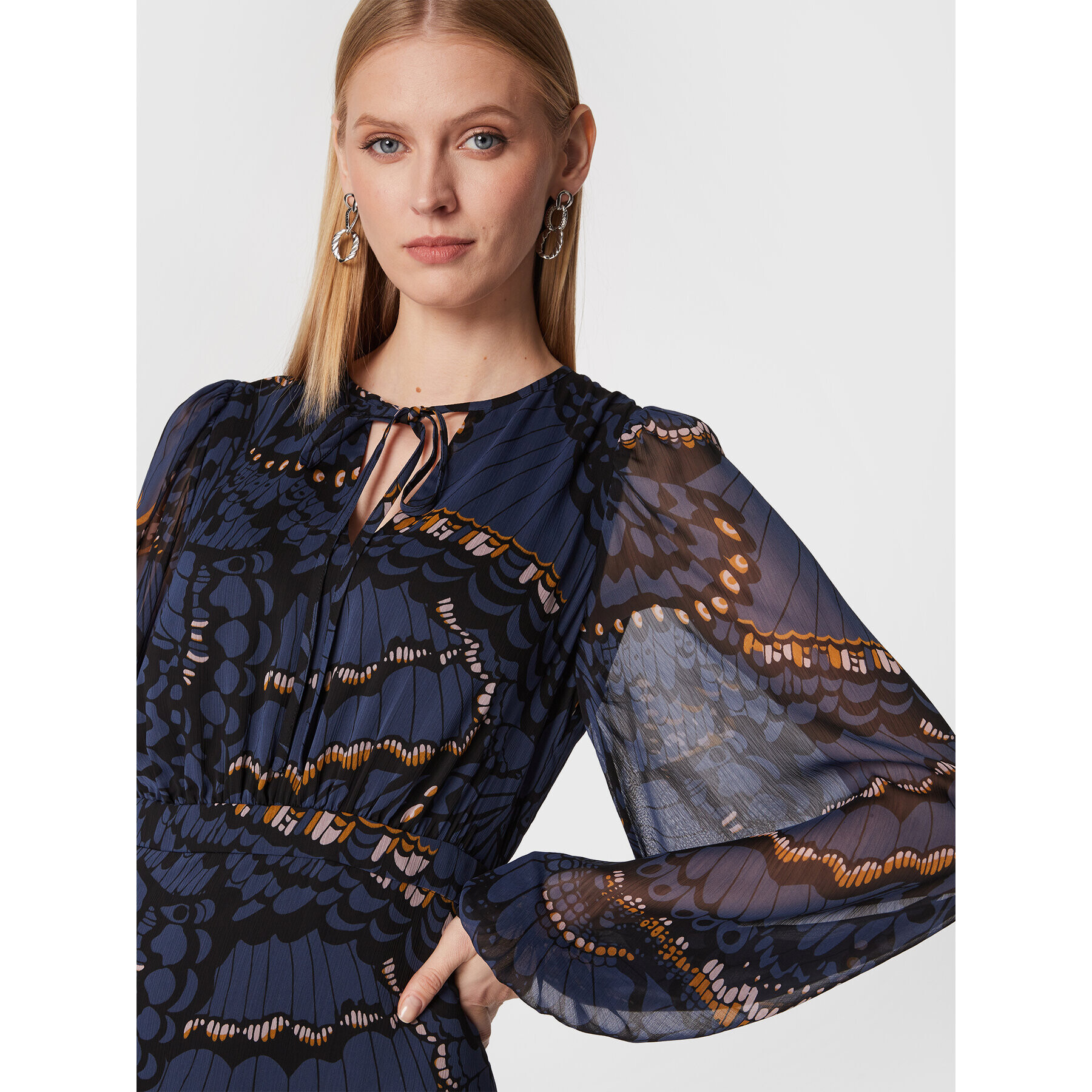 Ted Baker Rochie de zi Pollei 265573 Bleumarin Regular Fit - Pled.ro