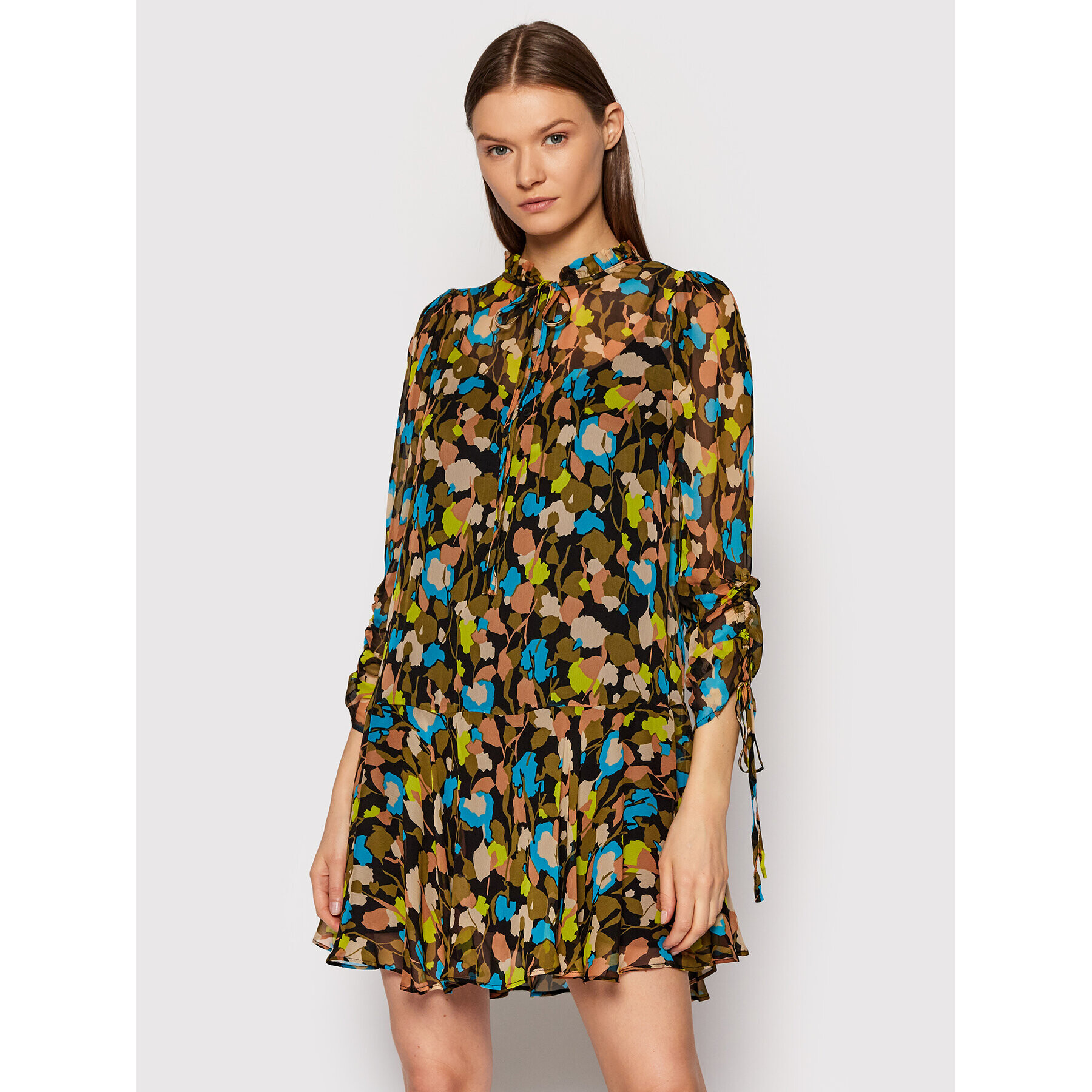 Ted Baker Rochie tip cămașă Hariiee 257101 Colorat Regular Fit - Pled.ro