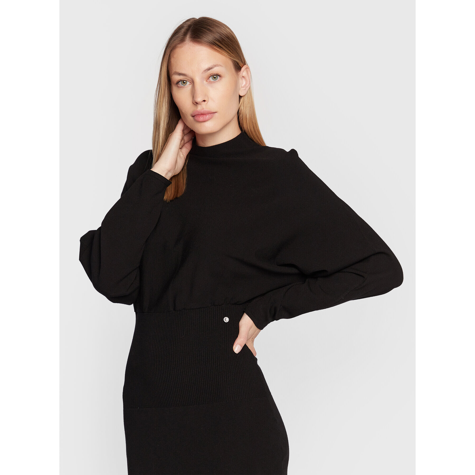 Ted Baker Rochie tricotată Alice 255069 Negru Slim Fit - Pled.ro