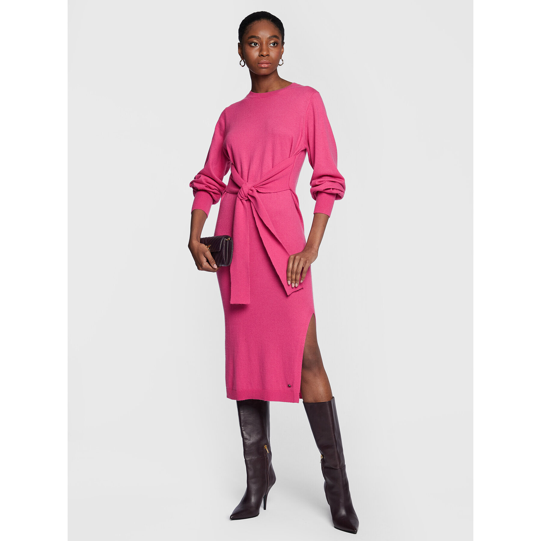 Ted Baker Rochie tricotată Essya 266256 Roz Regular Fit - Pled.ro